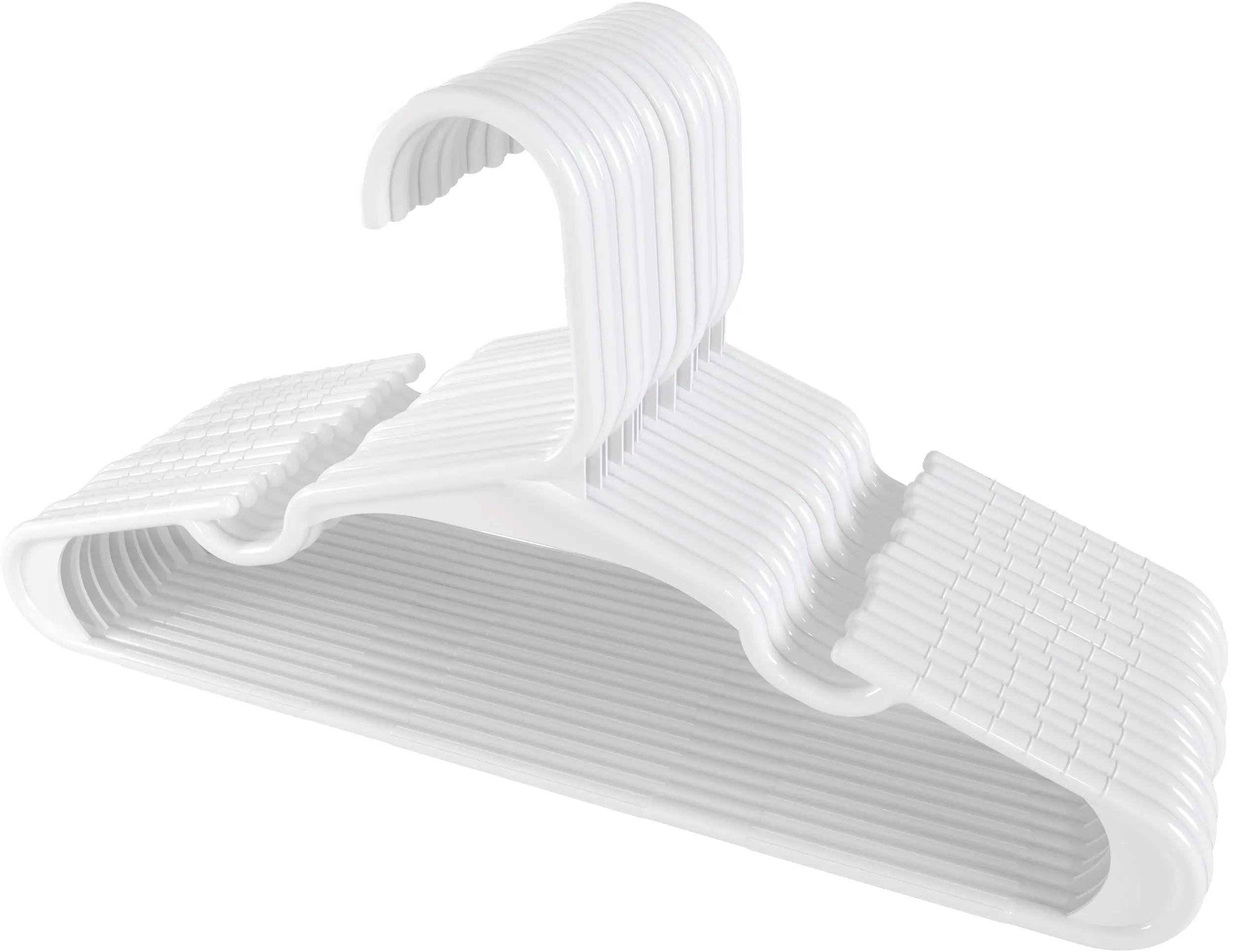Utopia Home Grucce per Bambini in Plastica, 29 cm, Bianco, Confezione da 20 - immagine 8