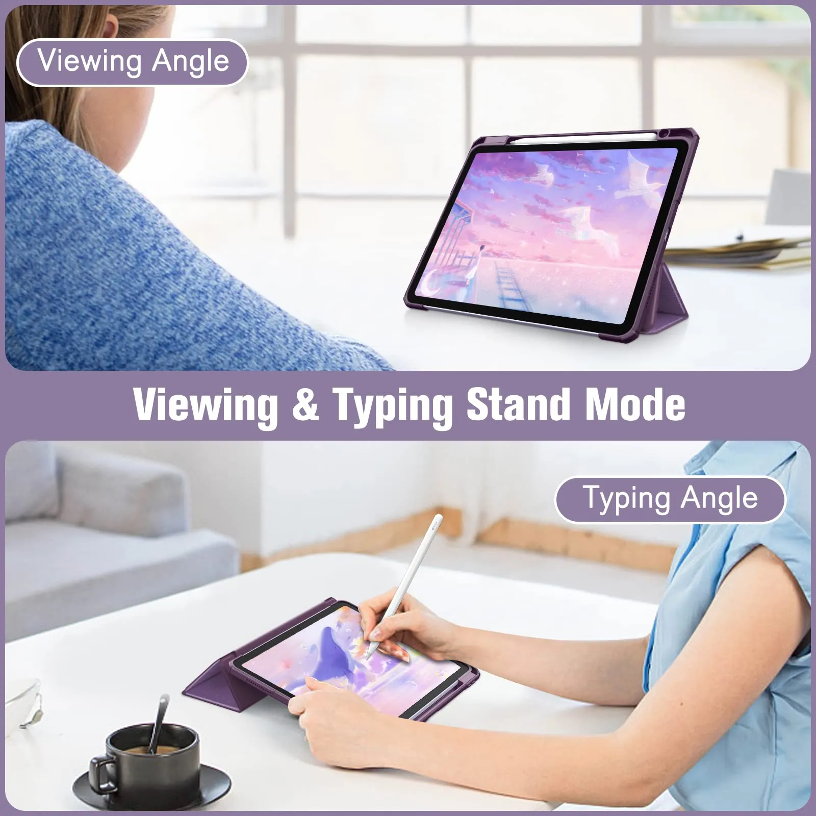 FINTIE Cover per iPad Air 11" (M4/M3/M2 2024-2026) e iPad Air 10.9" (5ª e 4ª Gen) - immagine 8