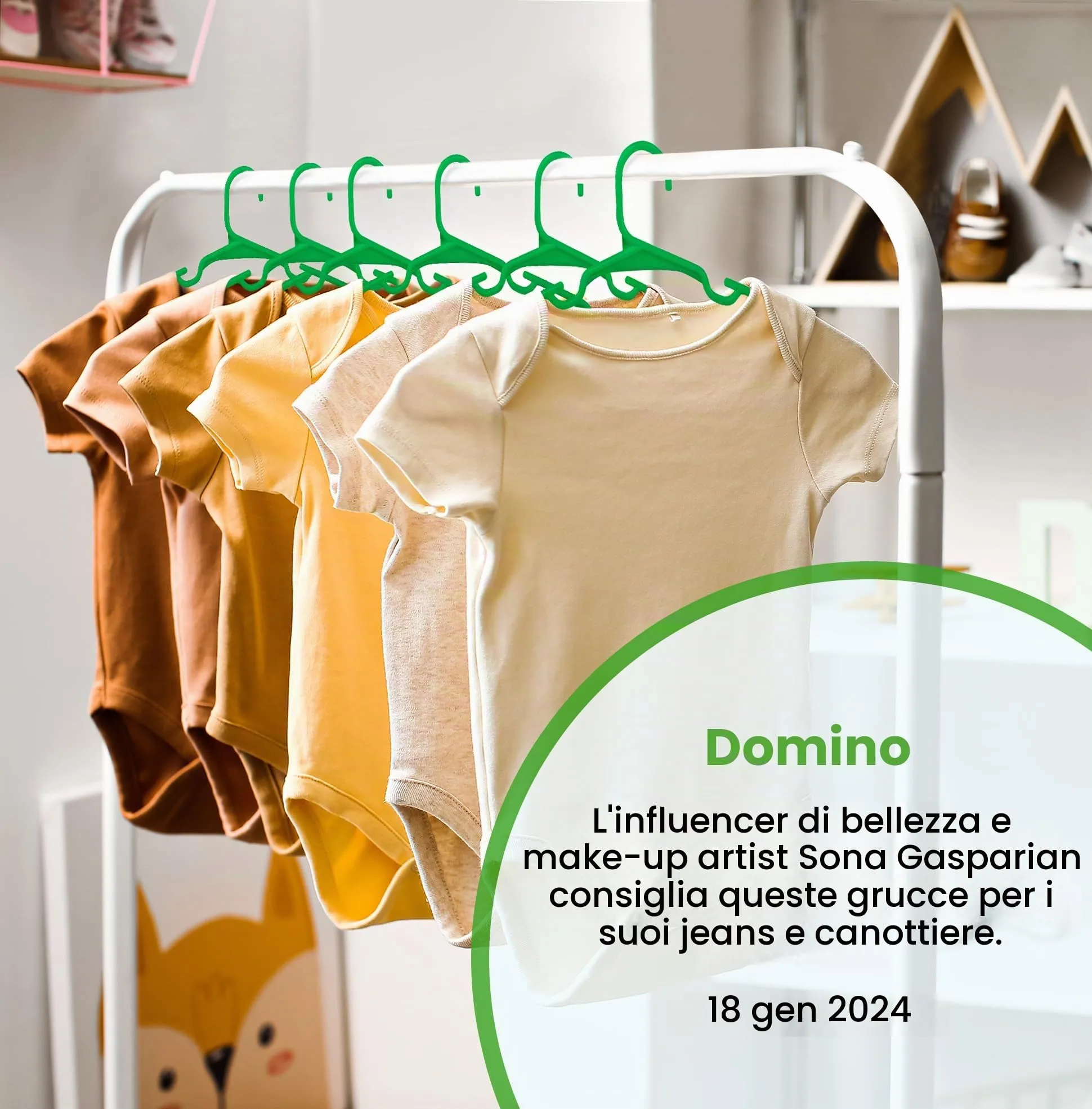 Utopia Home Grucce per bambini e neonati in plastica, 29,9 cm, confezione da 40, verde - immagine 5