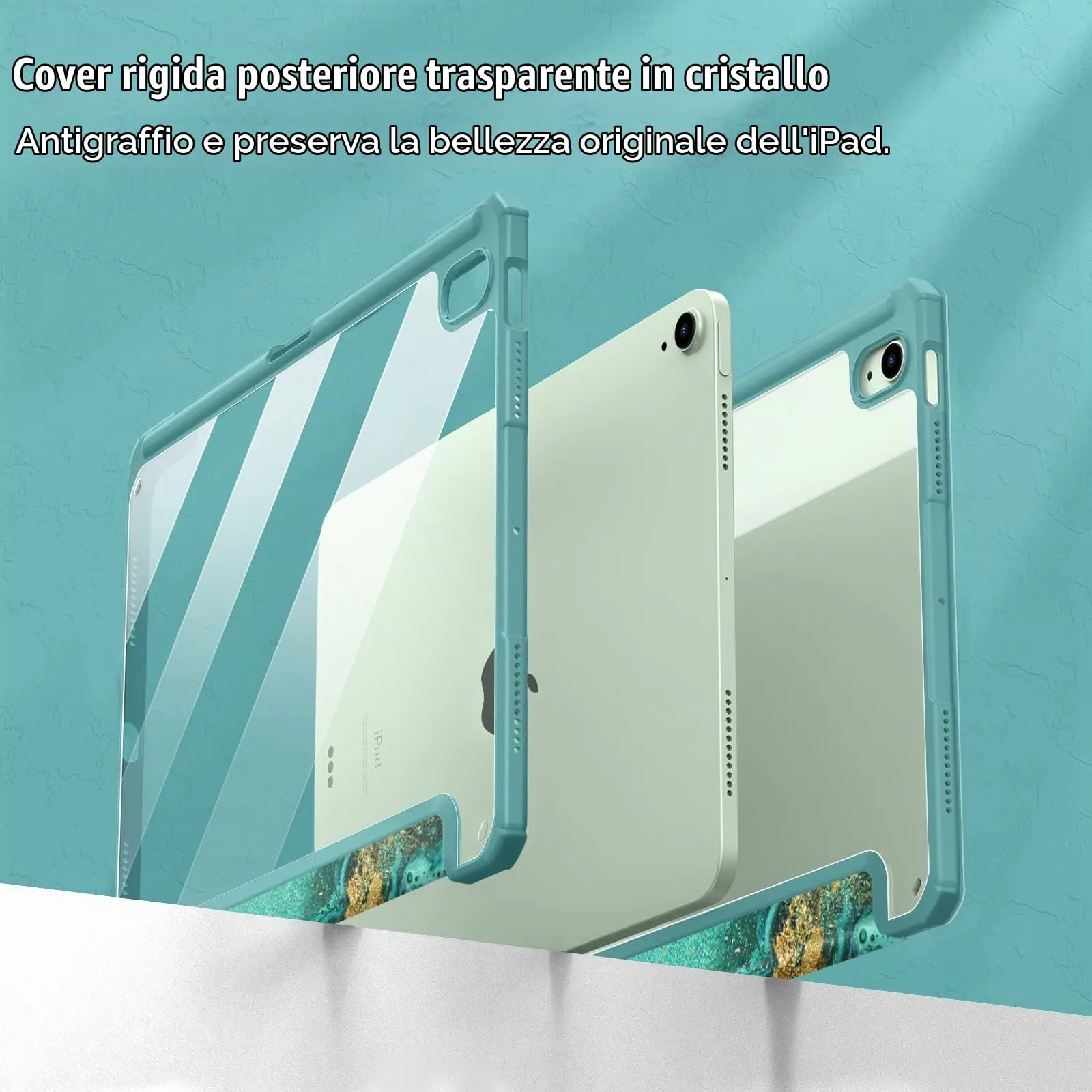FINTIE Cover for iPad Air 11" (M4/M3/M2 2024-2026) and iPad Air 5th & 4th Gen 10.9" - immagine 6