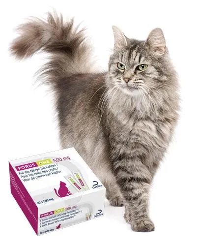 Porus ONE Alimento Complementare a Basso Contenuto Proteico per Gatti con Problemi Renali, 30 x 500 mg - immagine 3