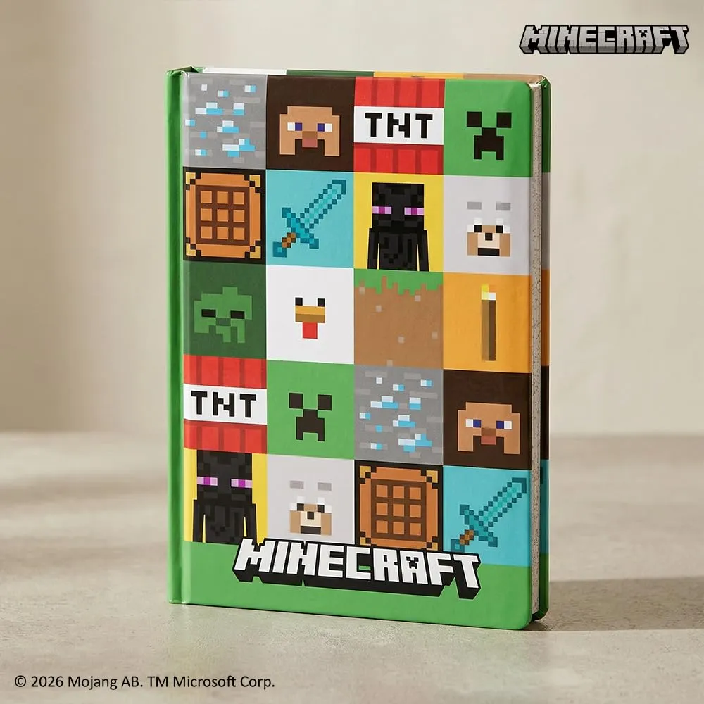 Franco Cosimo Panini Minecraft Diario Scuola Ufficiale, 12 Mesi, Copertina Imbottita, 320 Pagine, 13x17.8 cm - immagine 6