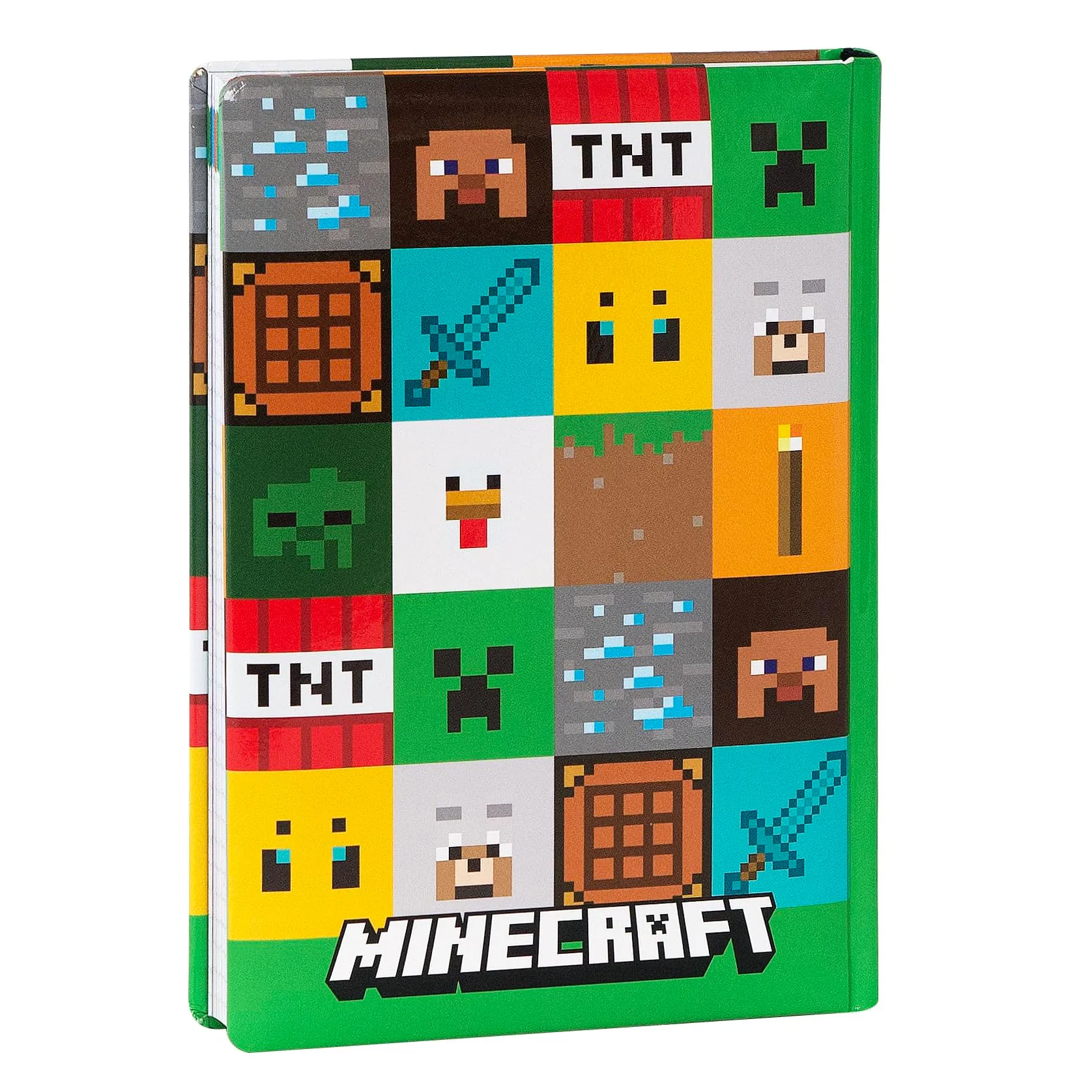 Franco Cosimo Panini Minecraft Diario Scuola Ufficiale, 12 Mesi, Copertina Imbottita, 320 Pagine, 13x17.8 cm - immagine 8