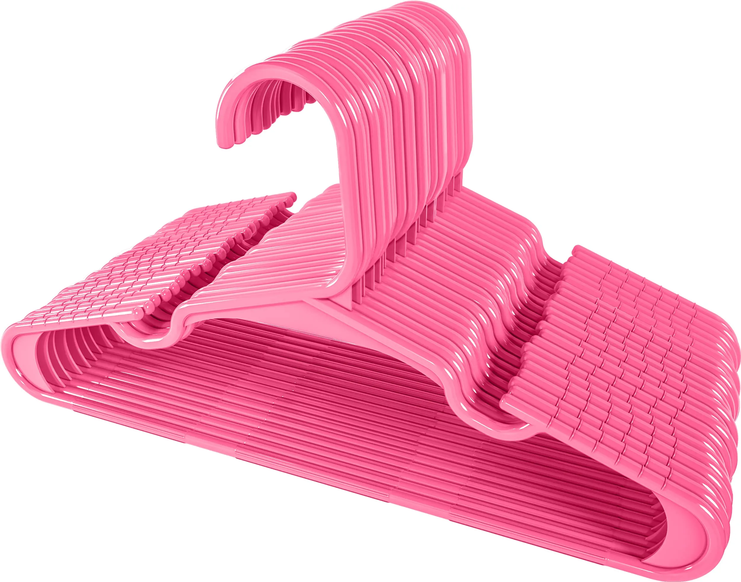 Utopia Home Grucce per bambini salvaspazio, confezione da 40, Rosa - immagine 4