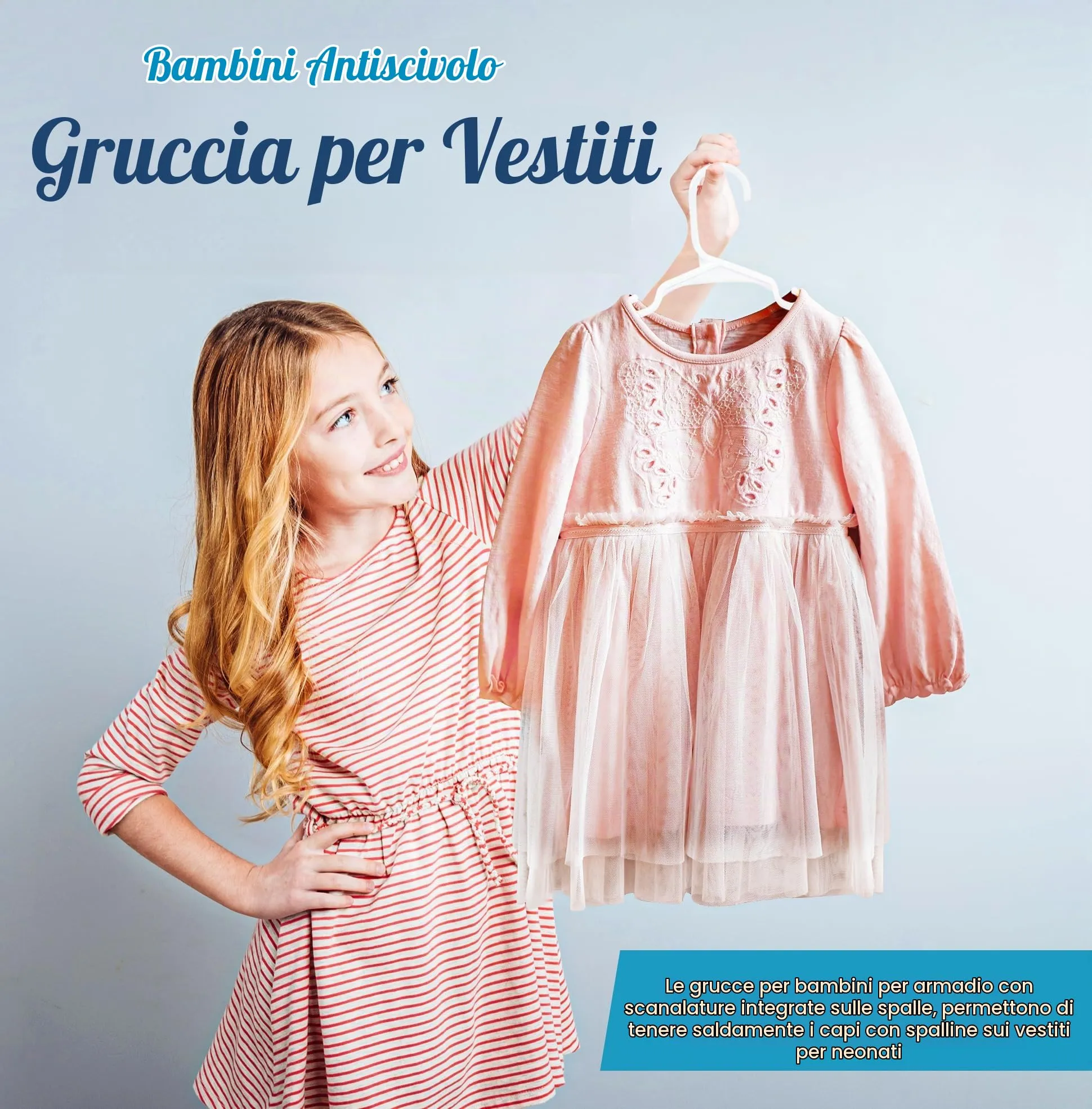 Utopia Home Grucce per bambini e neonati in plastica, 29,9 cm, confezione da 60, bianco - immagine 7