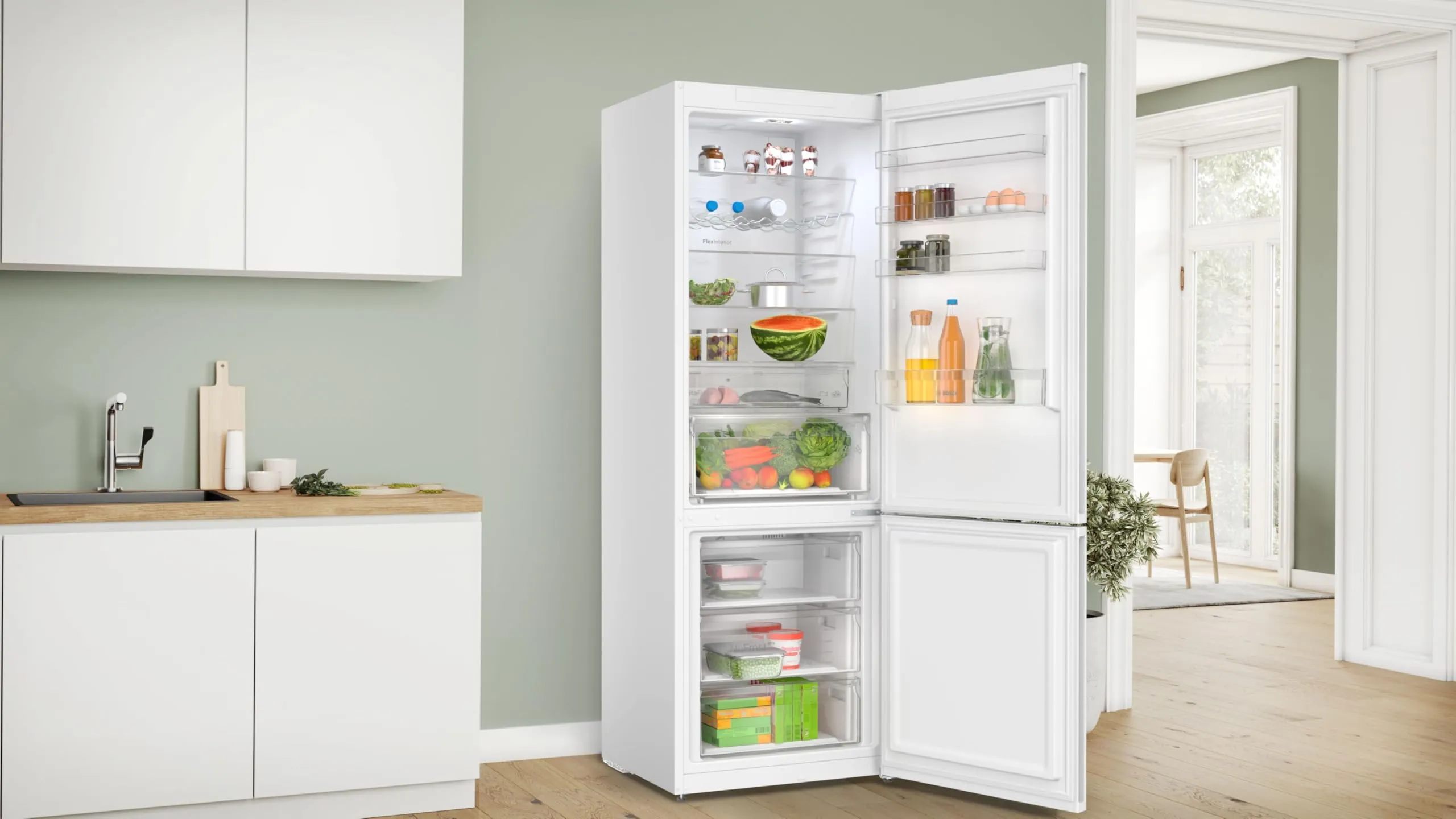 Bosch KGN497WDF Serie 4 Frigorifero Total No Frost 203 x 70 cm Bianco - immagine 5
