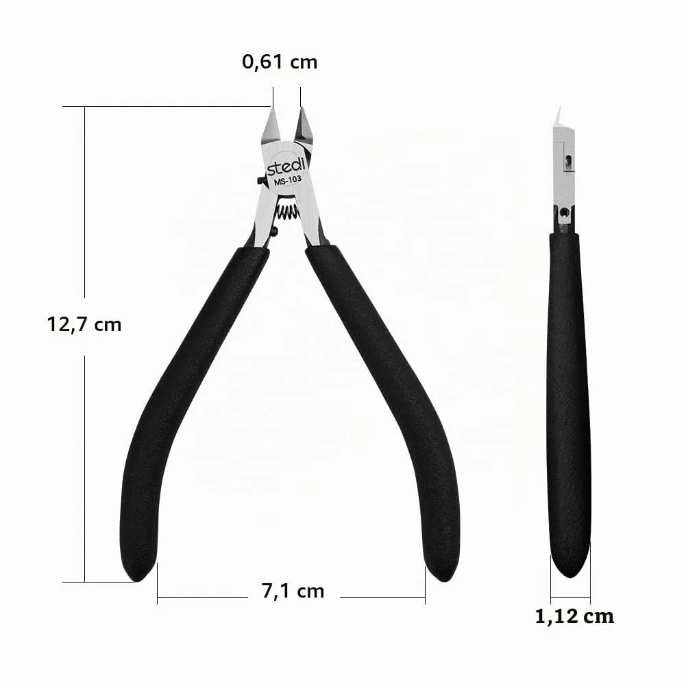stedi Tronchesine da Modellismo a Lama Singola, 12,7 cm, MS-103 - immagine 3