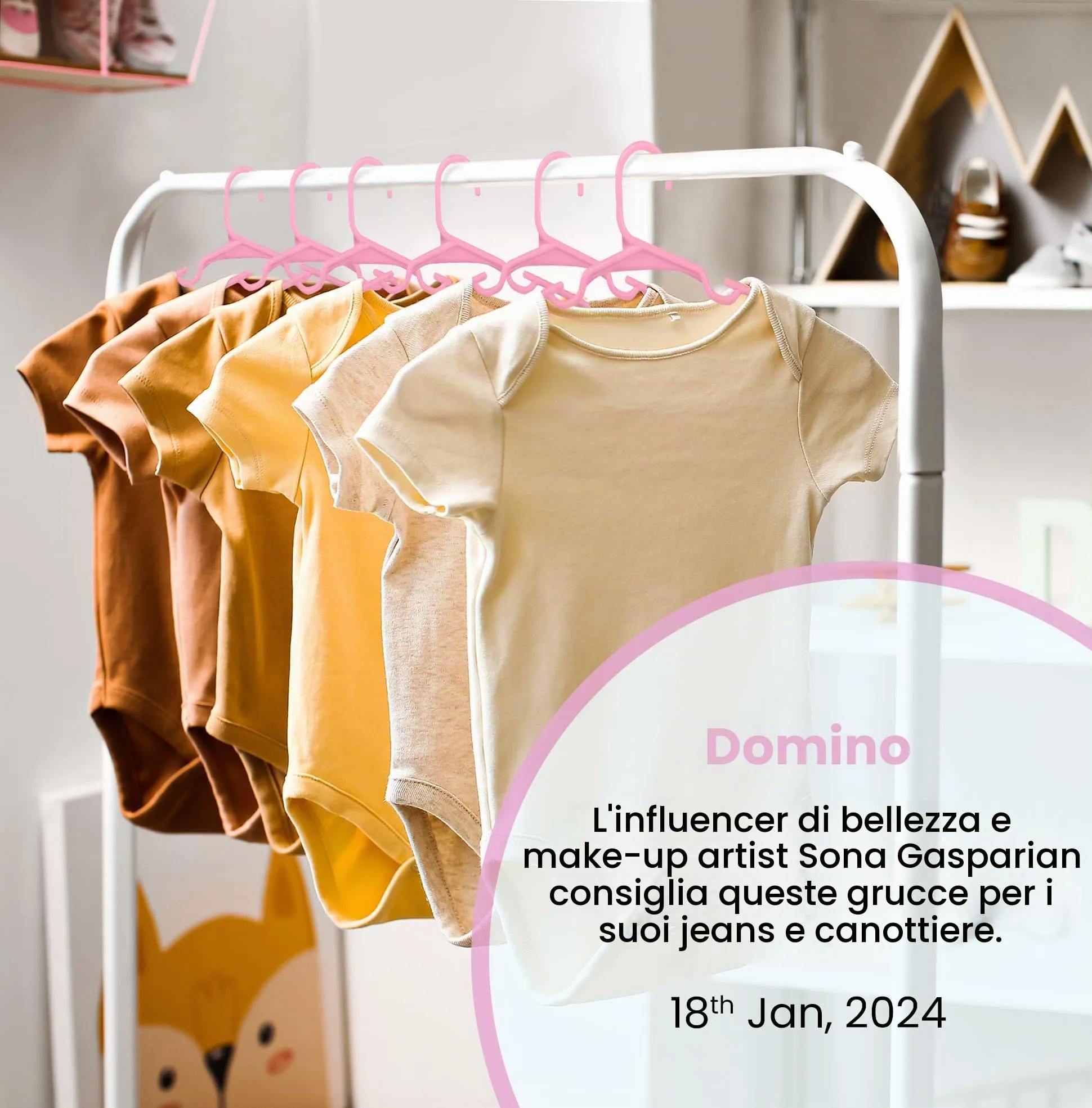 Utopia Home Grucce per bambini in plastica, 29,9 cm, confezione da 60, rosa chiaro - immagine 4