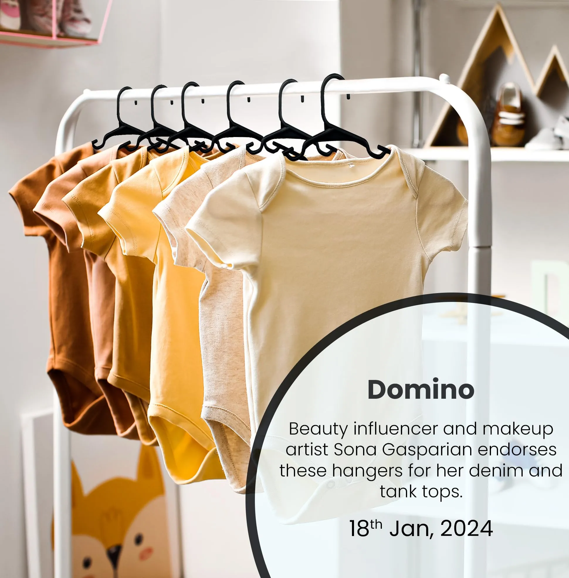 Utopia Home Grucce per Bambini in Plastica, 29 cm, Nero, Confezione da 20 - immagine 5