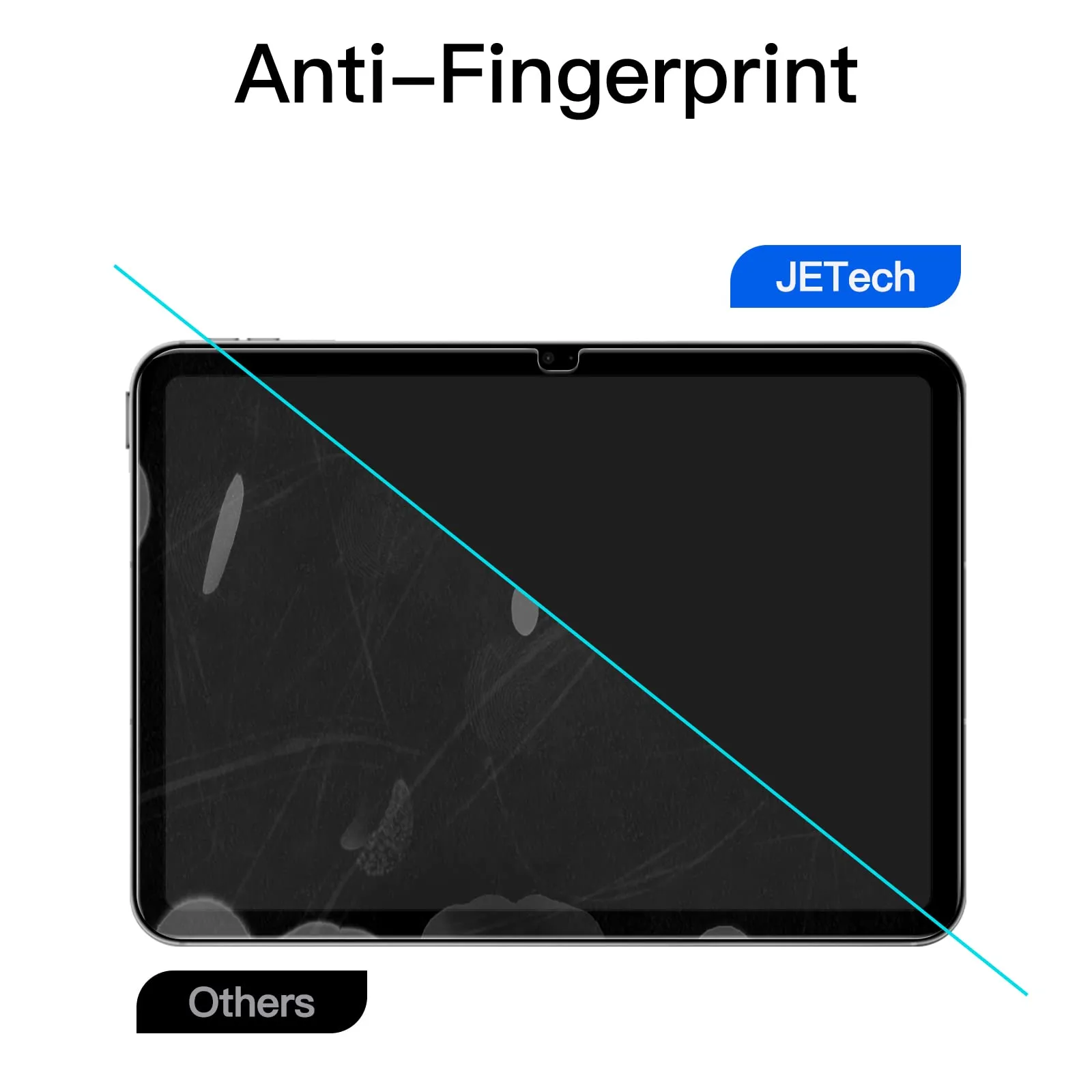 JETech Pellicola Protettiva Effetto Carta Opaca per iPad 11ª/10ª Gen (A16) - immagine 6