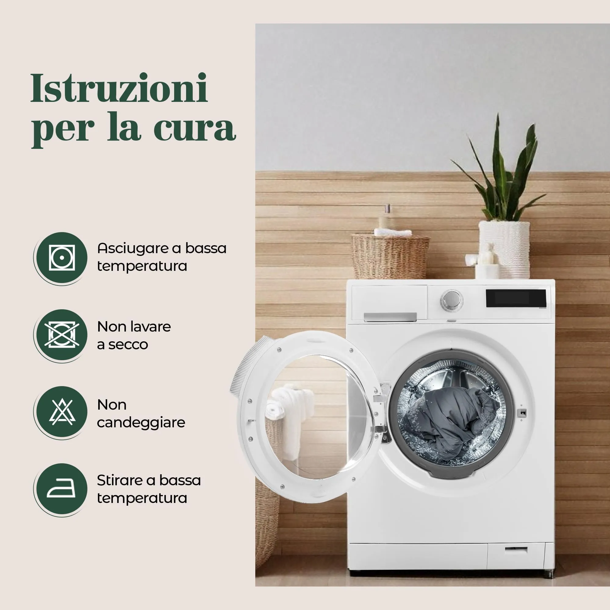 Utopia Bedding Set di 4 Copricuscino, 60 x 60 cm, Grigio - immagine 8