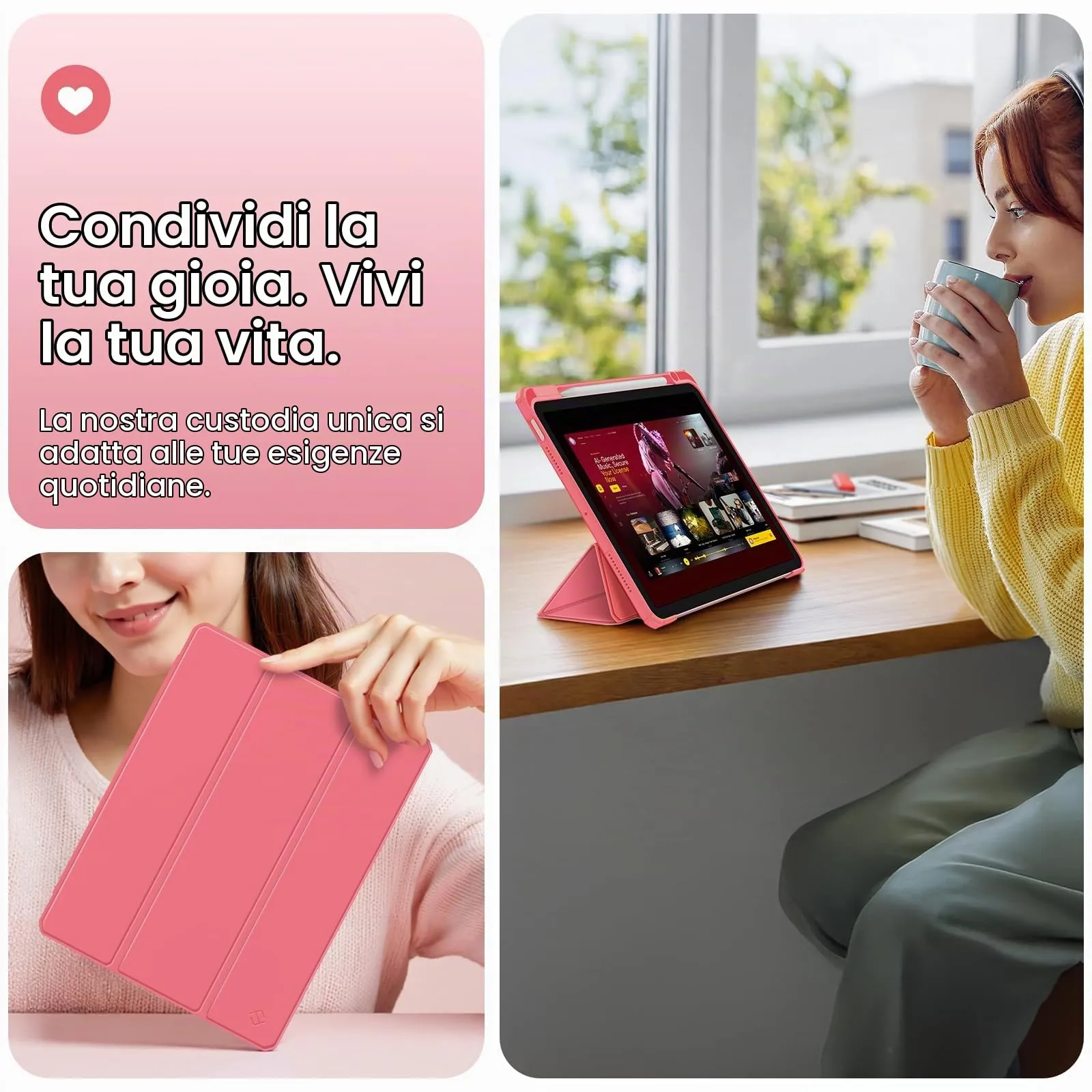 FINTIE Cover for iPad Air 11" (M4/M3/M2 2024-2026) and iPad Air 5th & 4th Gen 10.9" - immagine 5