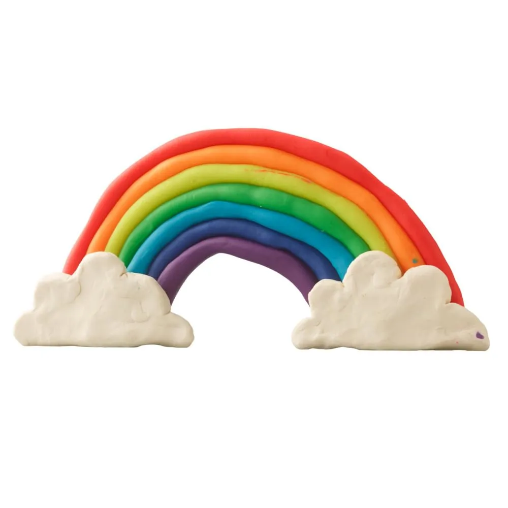 Play-Doh 8 Couleurs Arc-en-Ciel, Pots de pâte à Modeler de 85 g - immagine 4