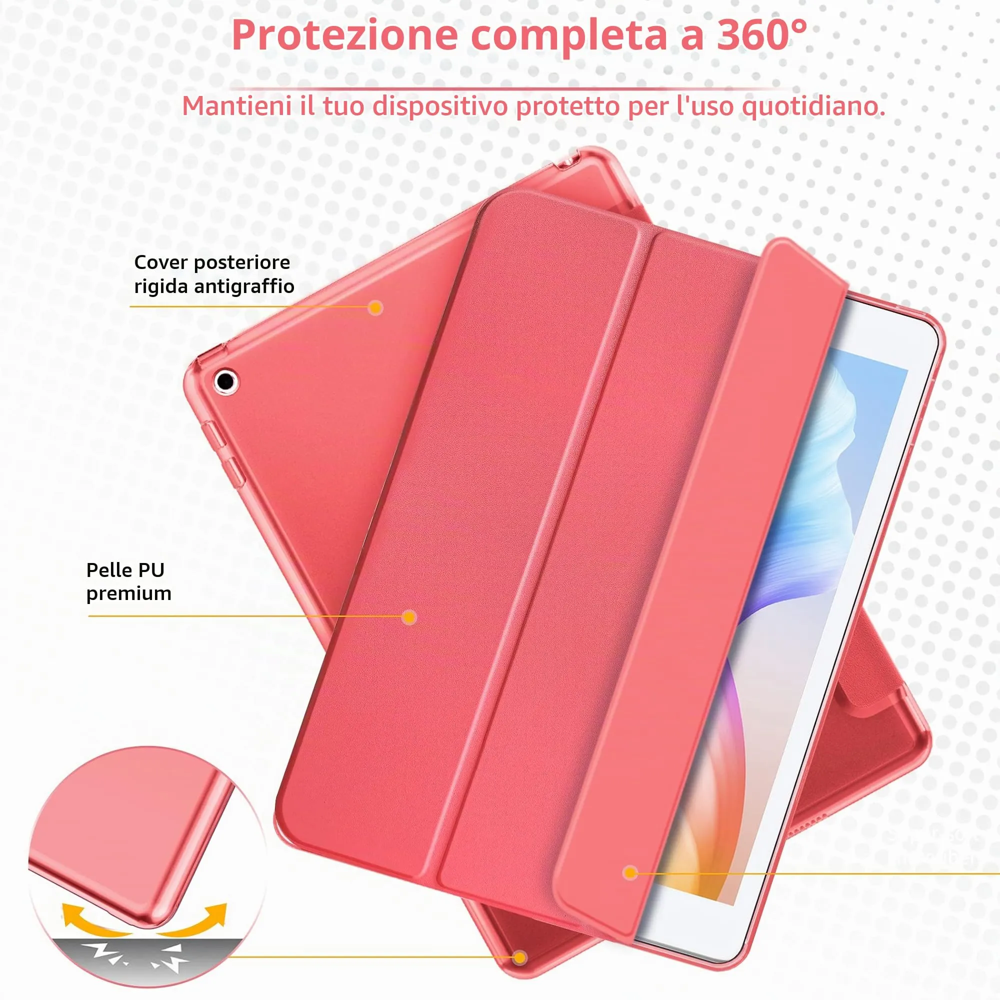 EasyAcc Cover for iPad 9.7" (6th Gen 2018 / 5th Gen 2017) - immagine 5