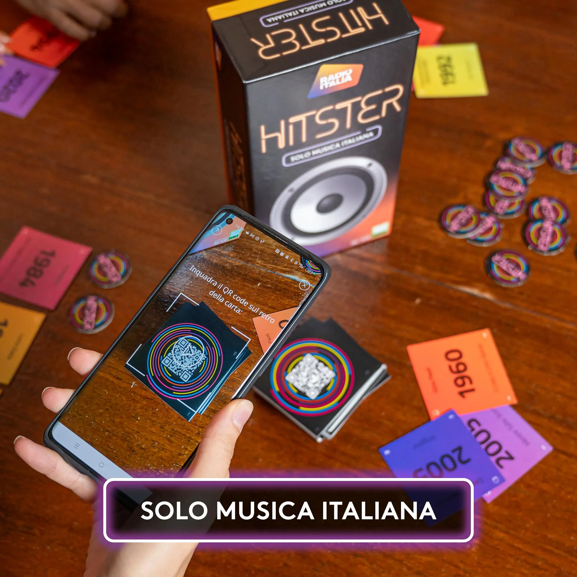 Rocco Giocattoli Yas Games Hitster Radio Italia Gioco Musicale - immagine 3