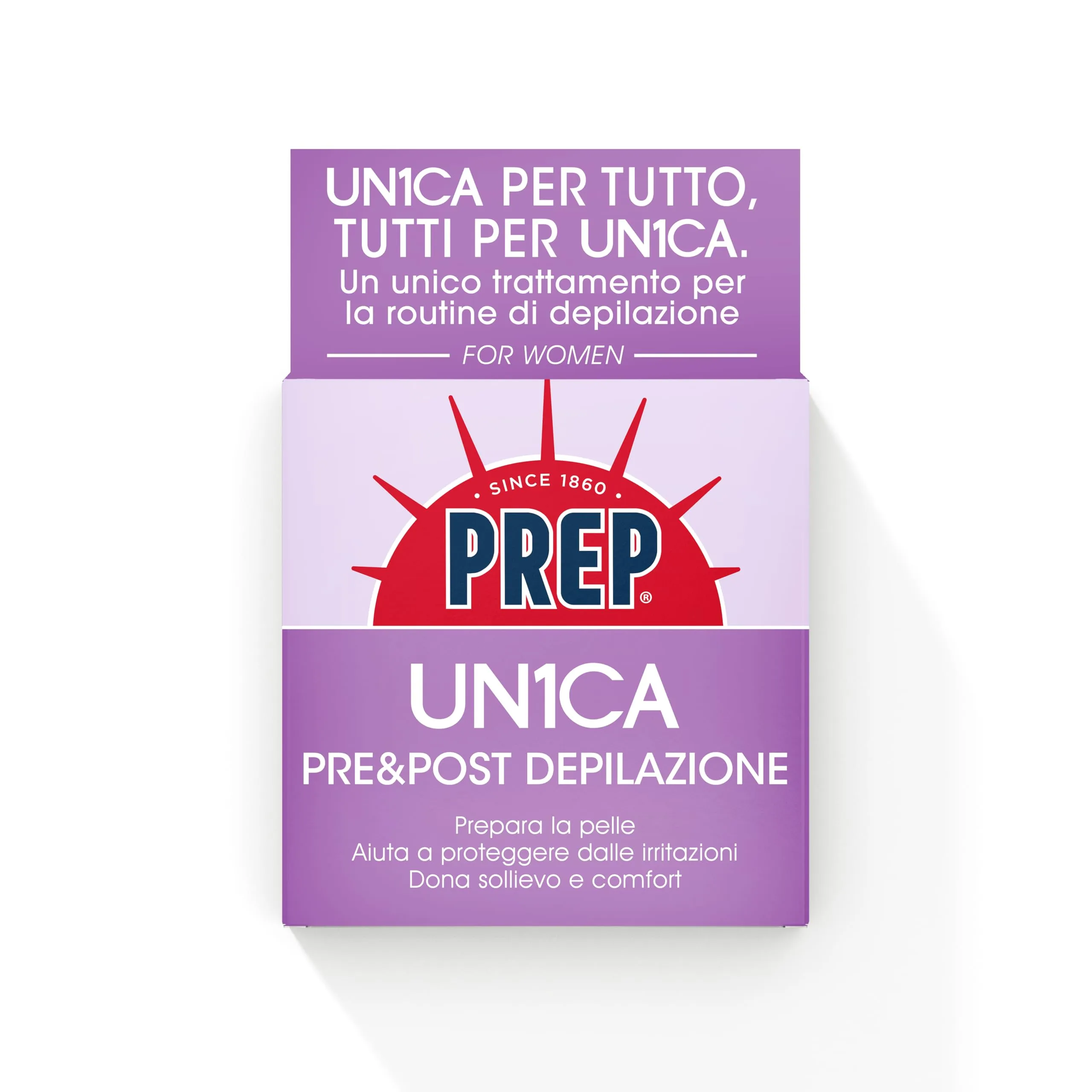 Prep UN1CA Pre & Post Depilazione Crema Corpo con Glicerina e Vitamina E, 75ml - immagine 4