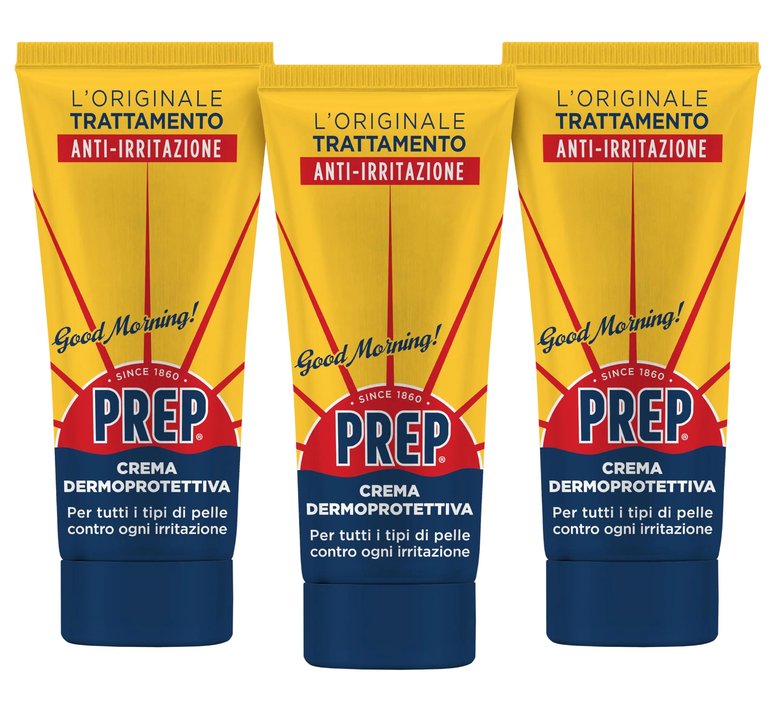 Prep Crema Dermoprotettiva, 75ml, 3 Pezzi - immagine 2