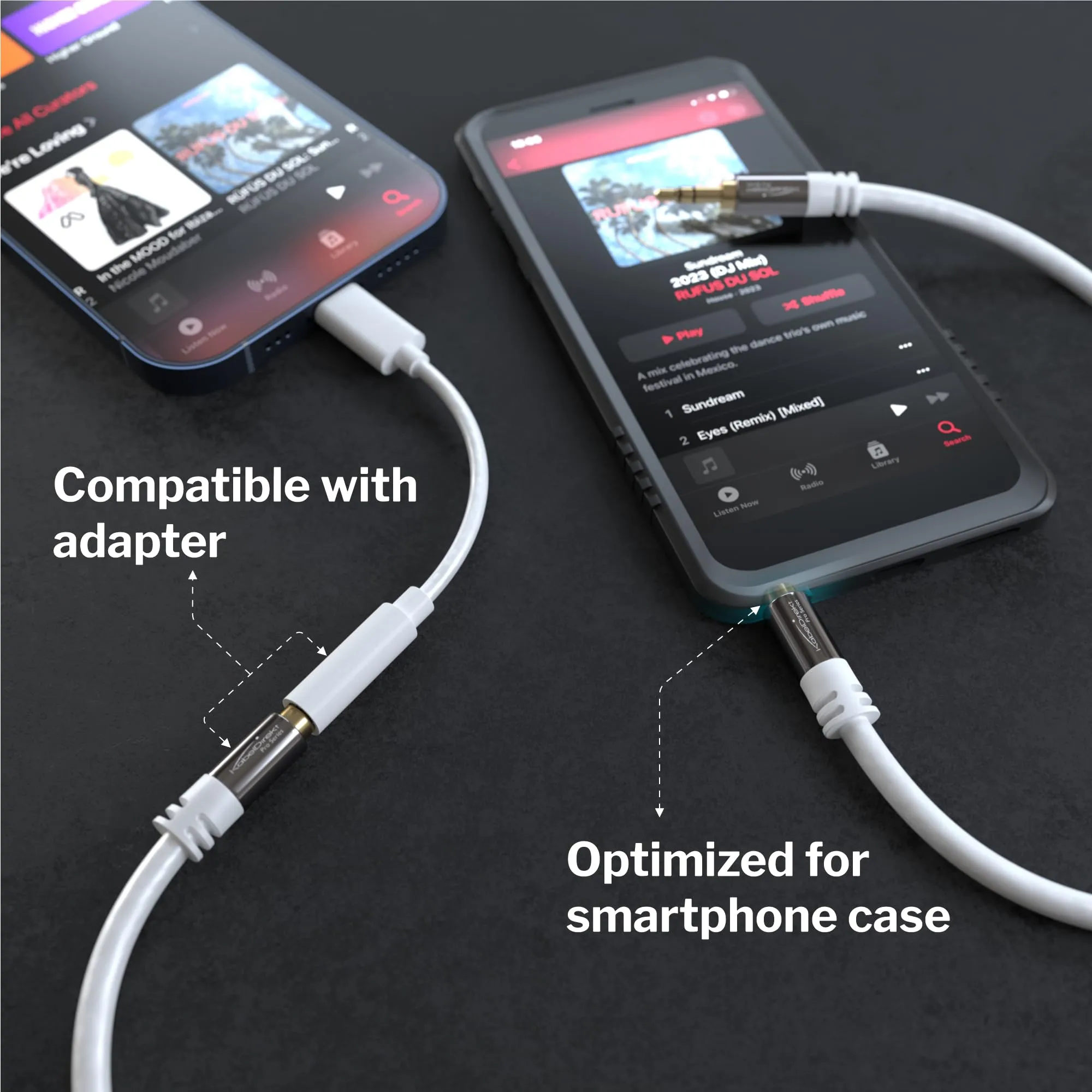 KabelDirekt Cavo Audio AUX Jack 3,5mm, 1,5m, Bianco - immagine 5