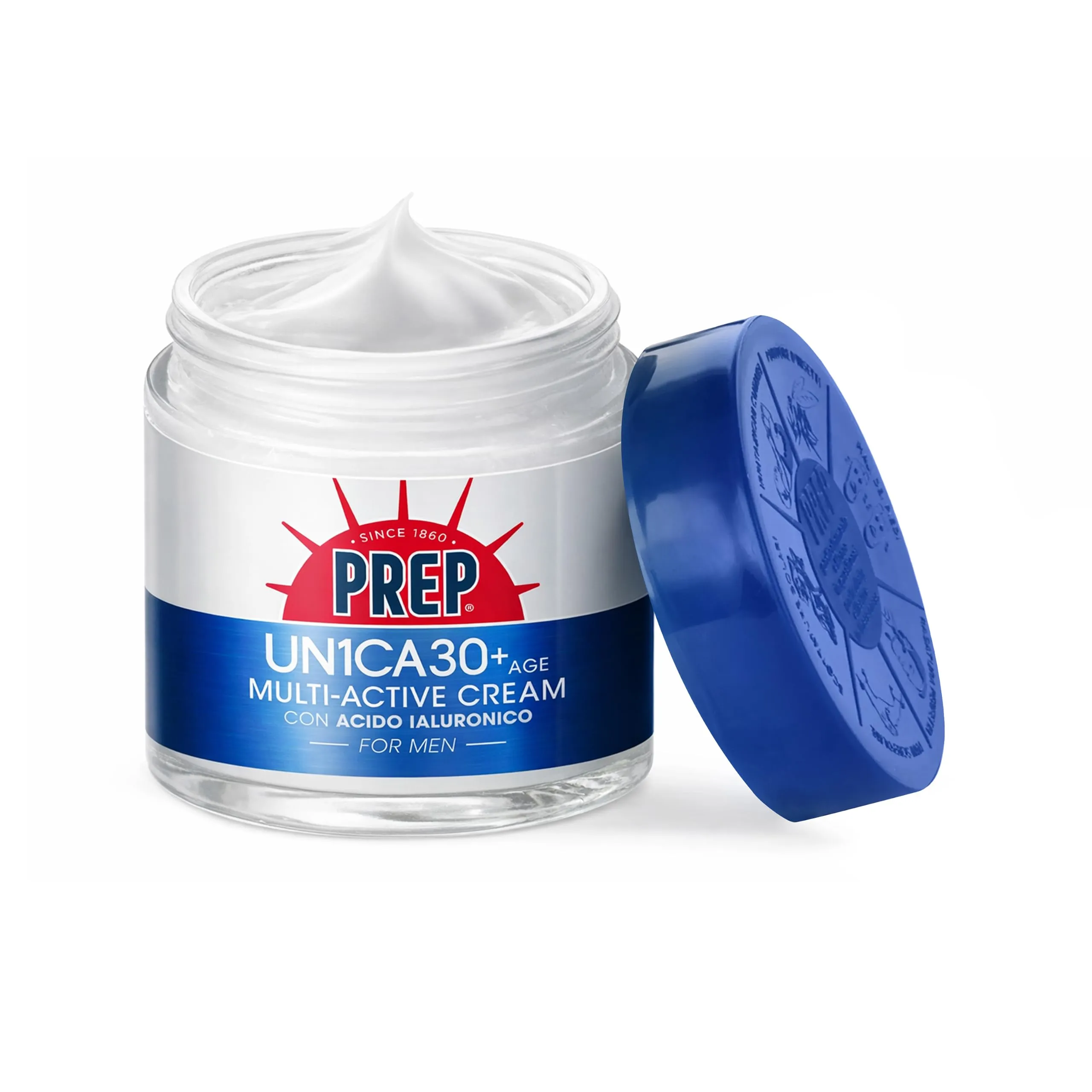 Prep UN1CA For Men Age 30+ Multi-Active Cream with Hyaluronic Acid, 75ml - immagine 2