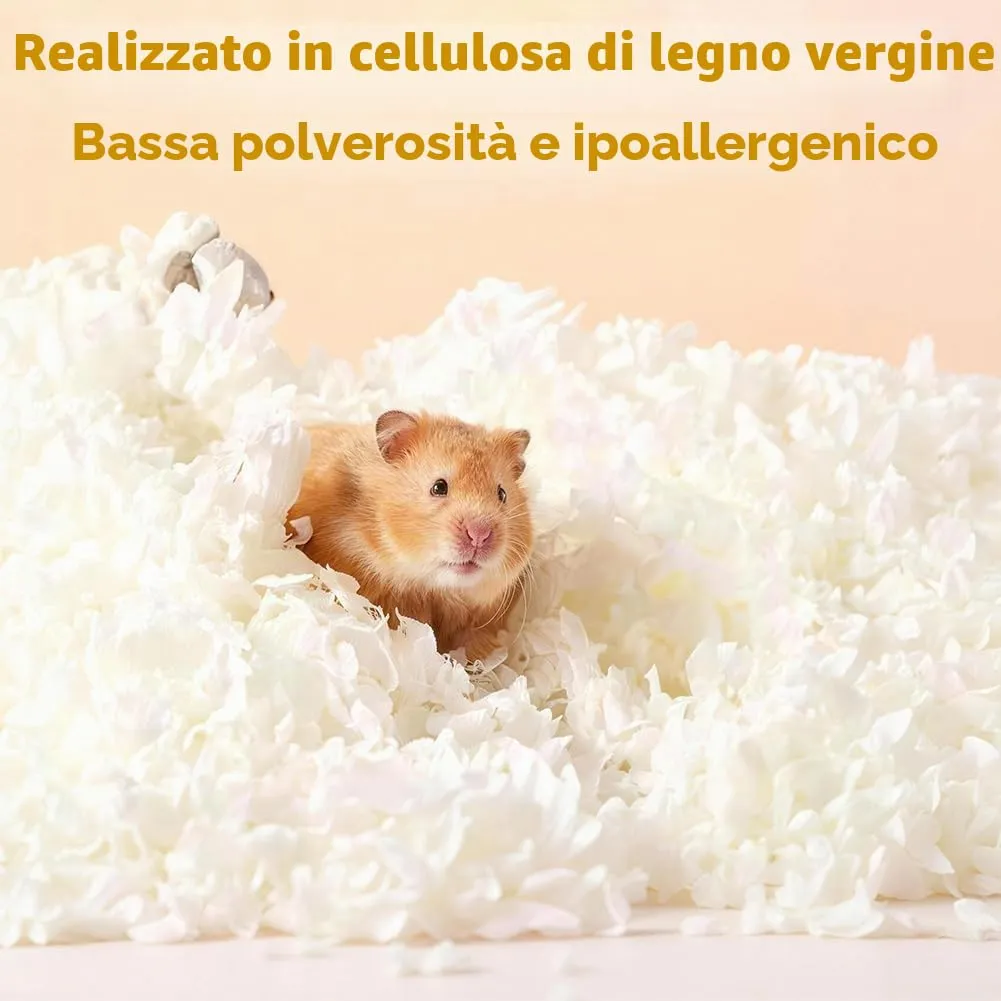 flintronic Lettiera per Piccoli Animali, 15L, per Criceti, Conigli Nani, Gerbilli e Roditori (440g) - immagine 2
