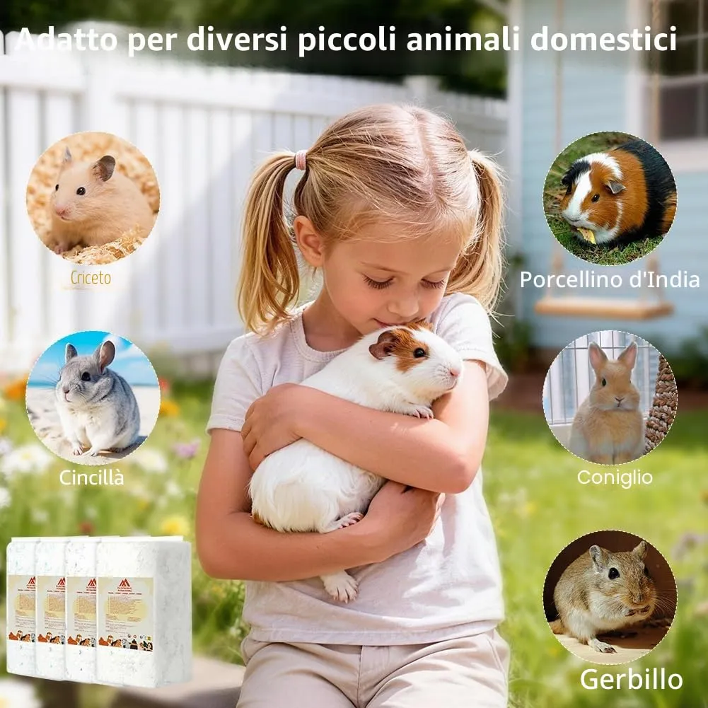 flintronic Lettiera per Piccoli Animali, 15L, 440g - immagine 5
