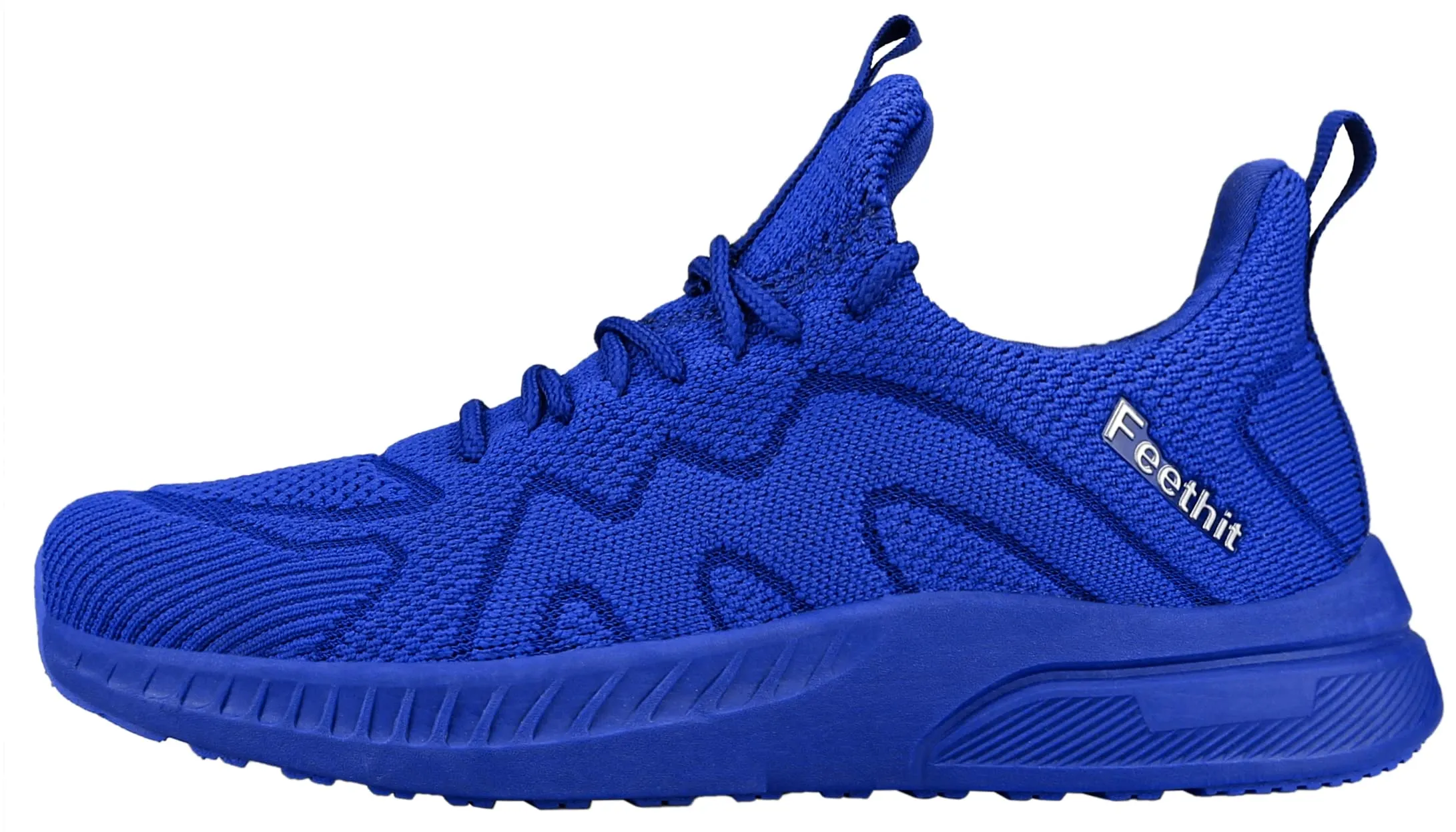 Feethit Scarpe Ginnastica Uomo Running Sportive Sneaker Palestra, Blu, 41 EU - immagine 4