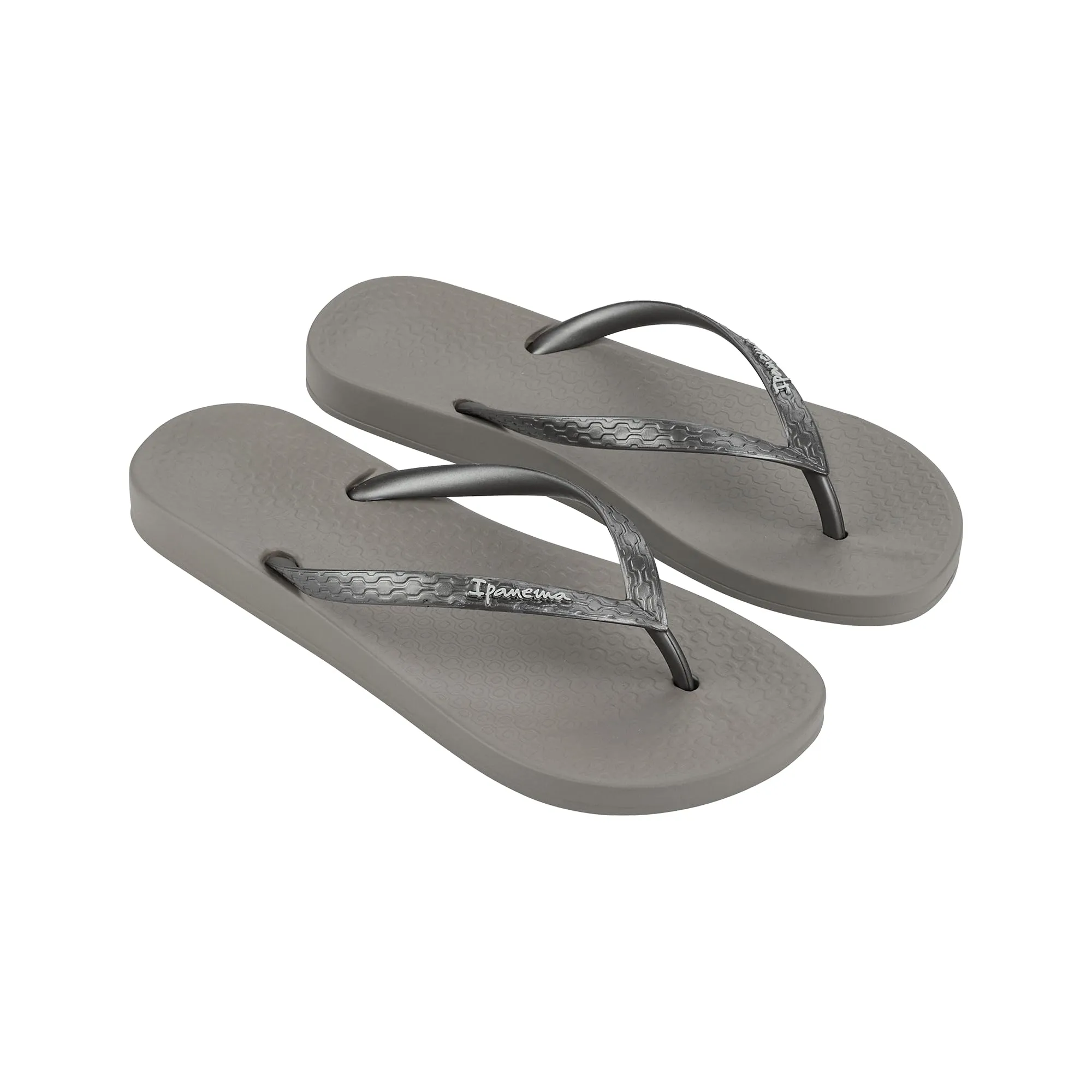 Ipanema Donna Anatomica Tan Women's Flip Flops, Grigio Argento, 43 EU - immagine 1