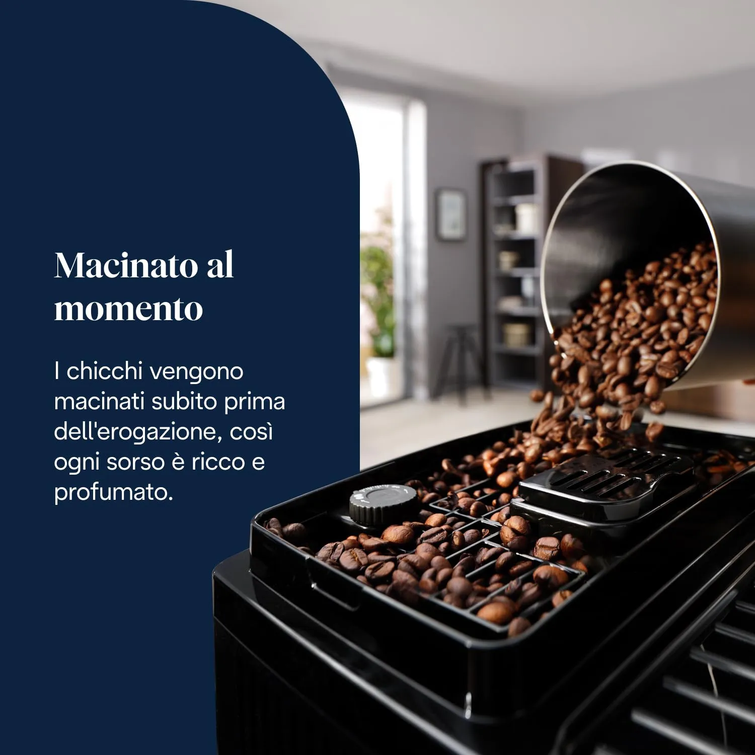 De'Longhi Magnifica Start ECAM222.60.BG Macchina da caffè Automatica, Grigio - immagine 3
