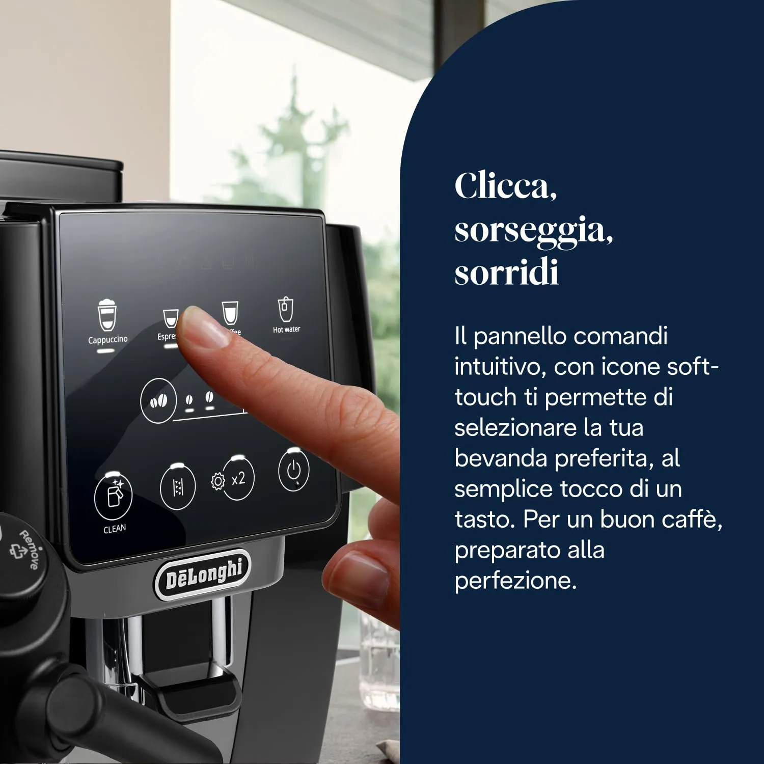 De'Longhi Magnifica Start ECAM222.60.BG Macchina da caffè Automatica, Grigio - immagine 5