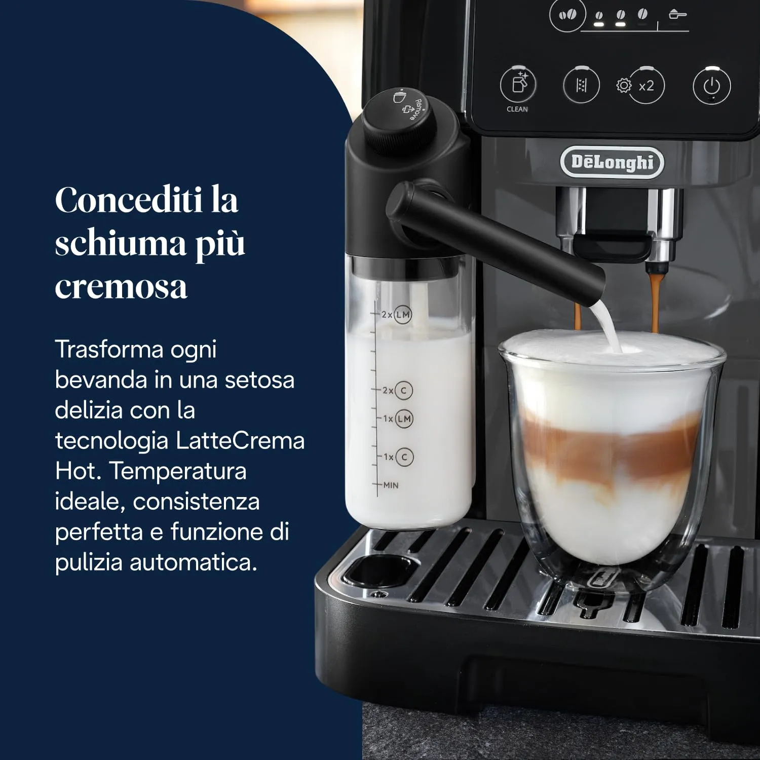 De'Longhi Magnifica Start ECAM222.60.BG Macchina da caffè Automatica, Grigio - immagine 6