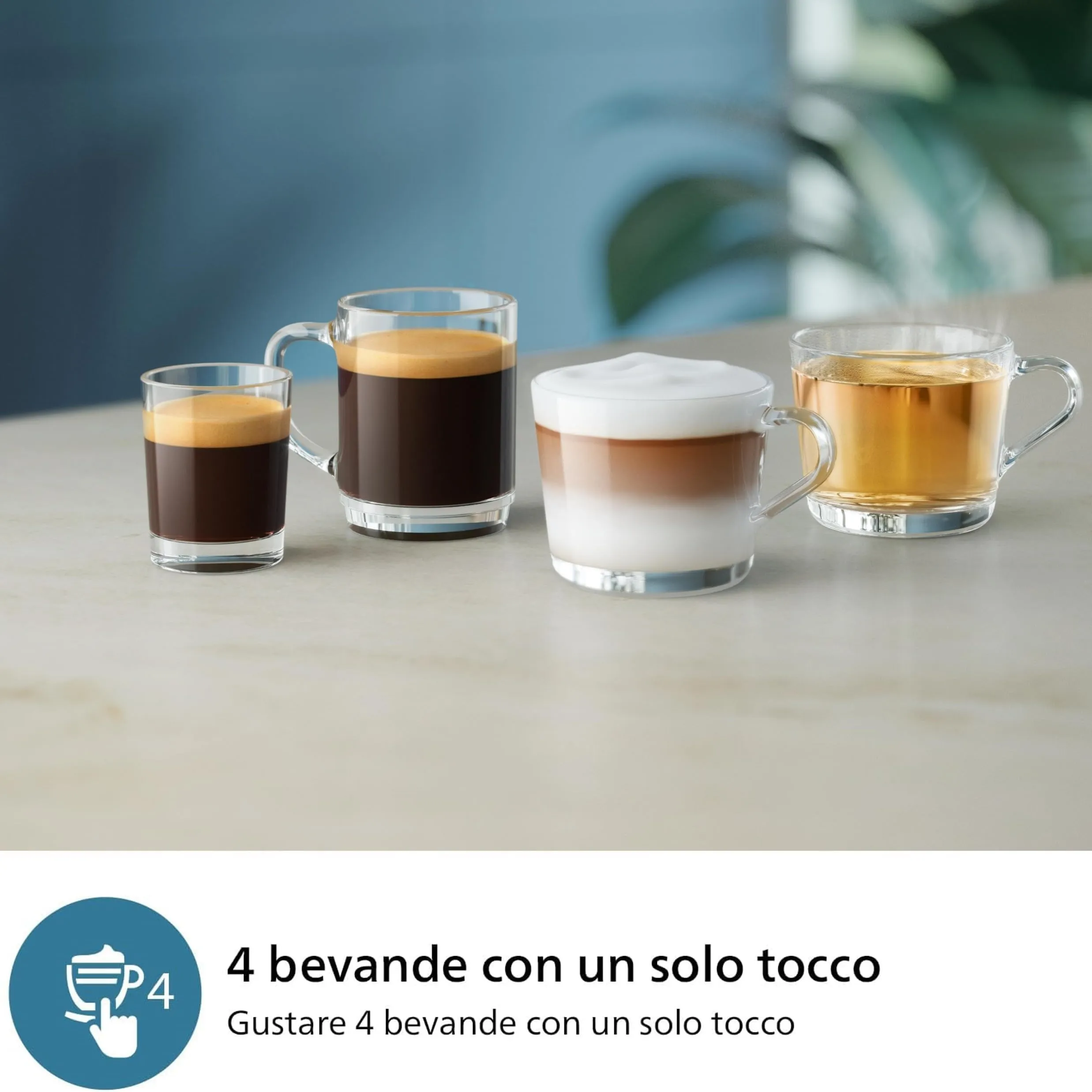 Philips 2300 Macchina Caffè Automatica LatteGo EP2330/10 - immagine 4