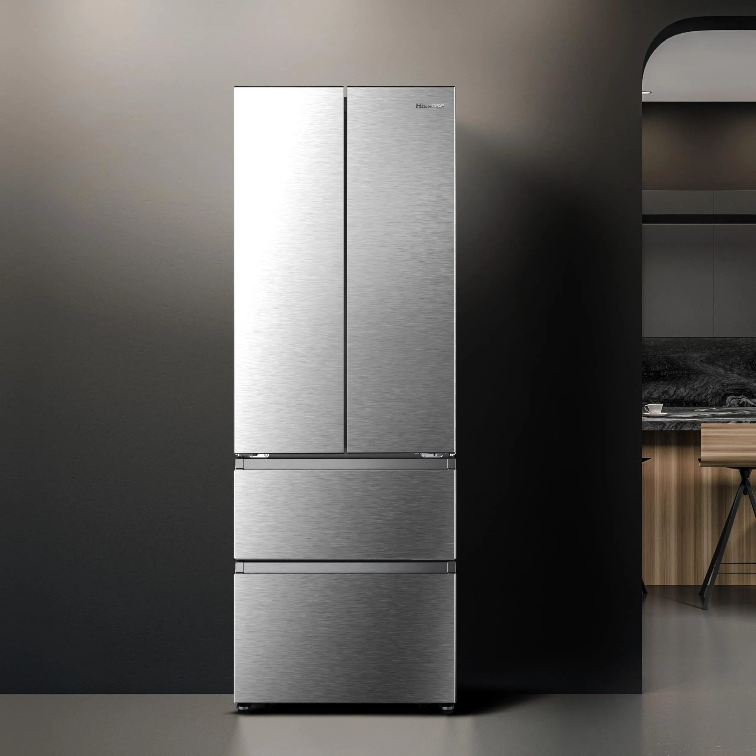 Hisense RF632N4BCE Frigorifero French Door, 485 Litri, Inox, Total No Frost, Classe Energetica E - immagine 9