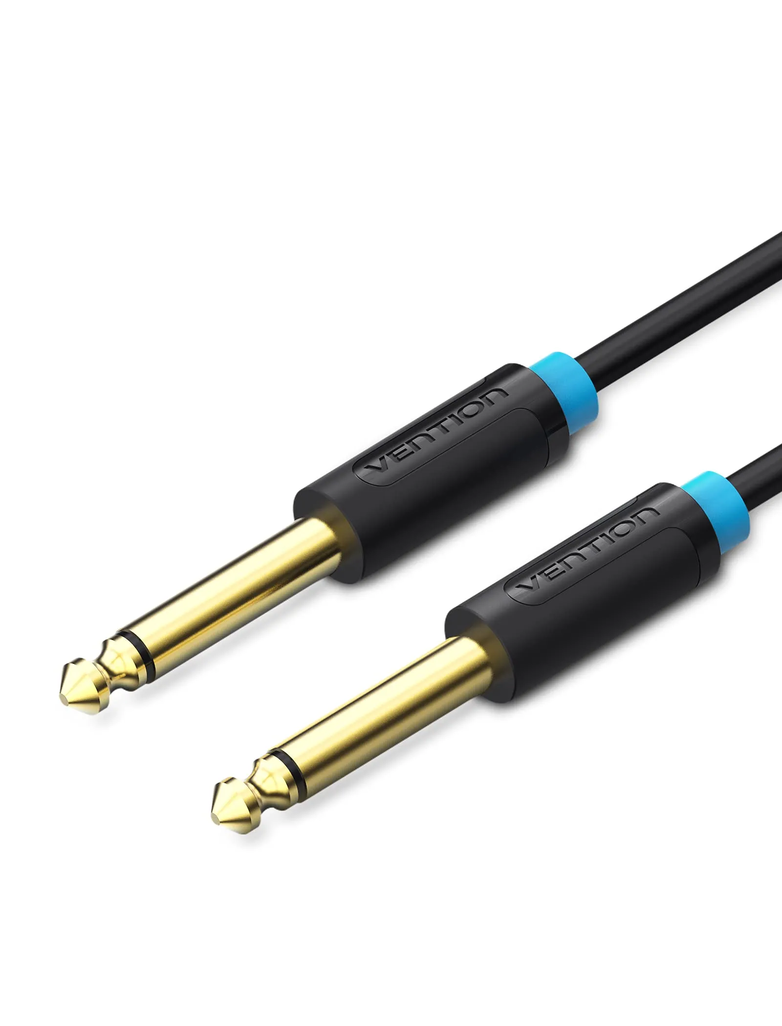 VENTION Cavo Jack 6.35mm Maschio-Maschio per Chitarra Elettrica, Basso, Amplificatore e Mixer (3 m) - immagine 1