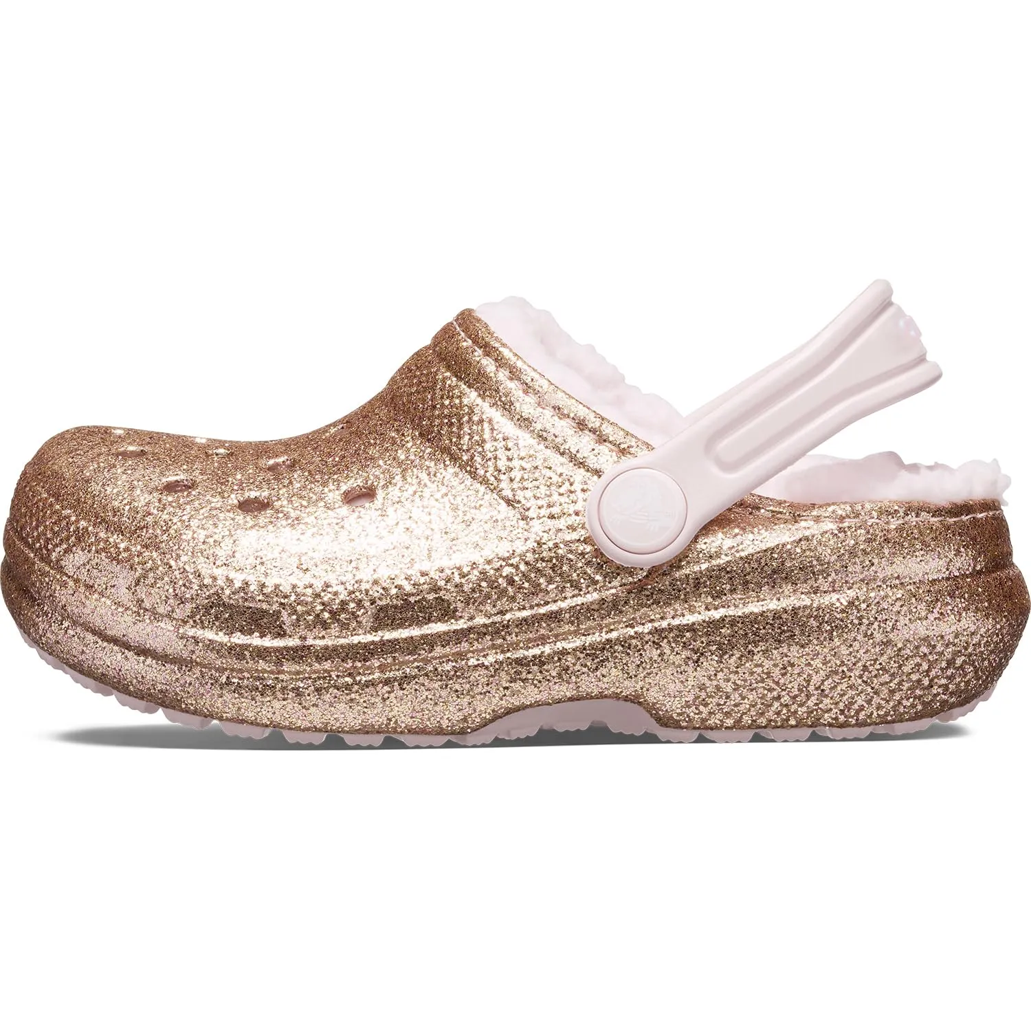 Crocs 207462-2UB Sandali Gold Barely Pink, 34 EU - immagine 1
