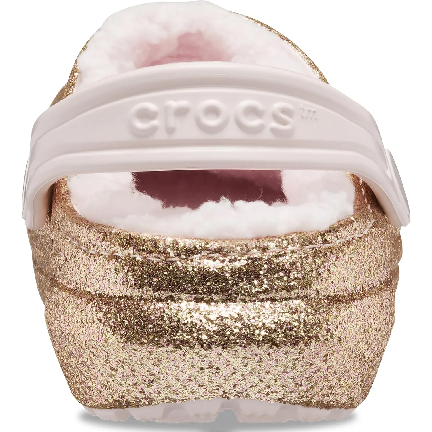 Crocs 207462-2UB Sandali Gold Barely Pink, 34 EU - immagine 2