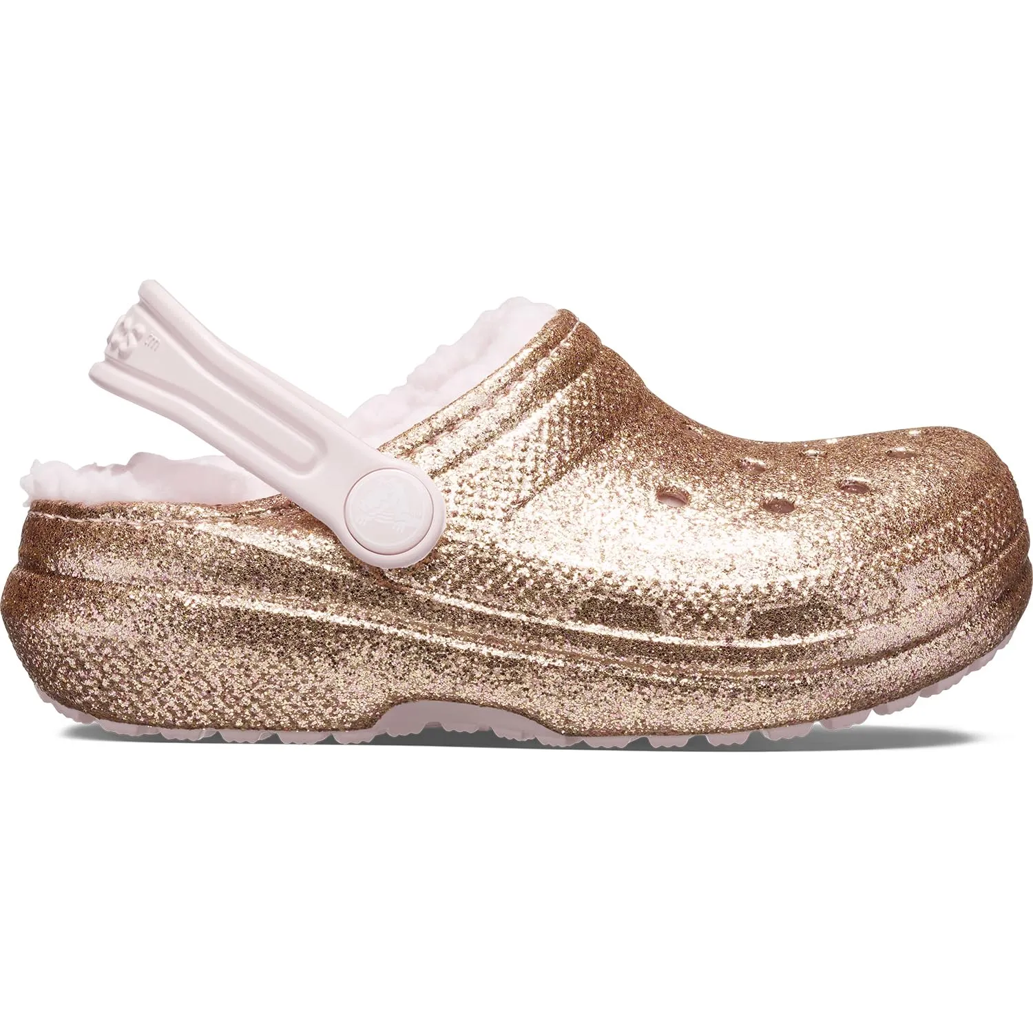 Crocs 207462-2UB Sandali Gold Barely Pink, 34 EU - immagine 5