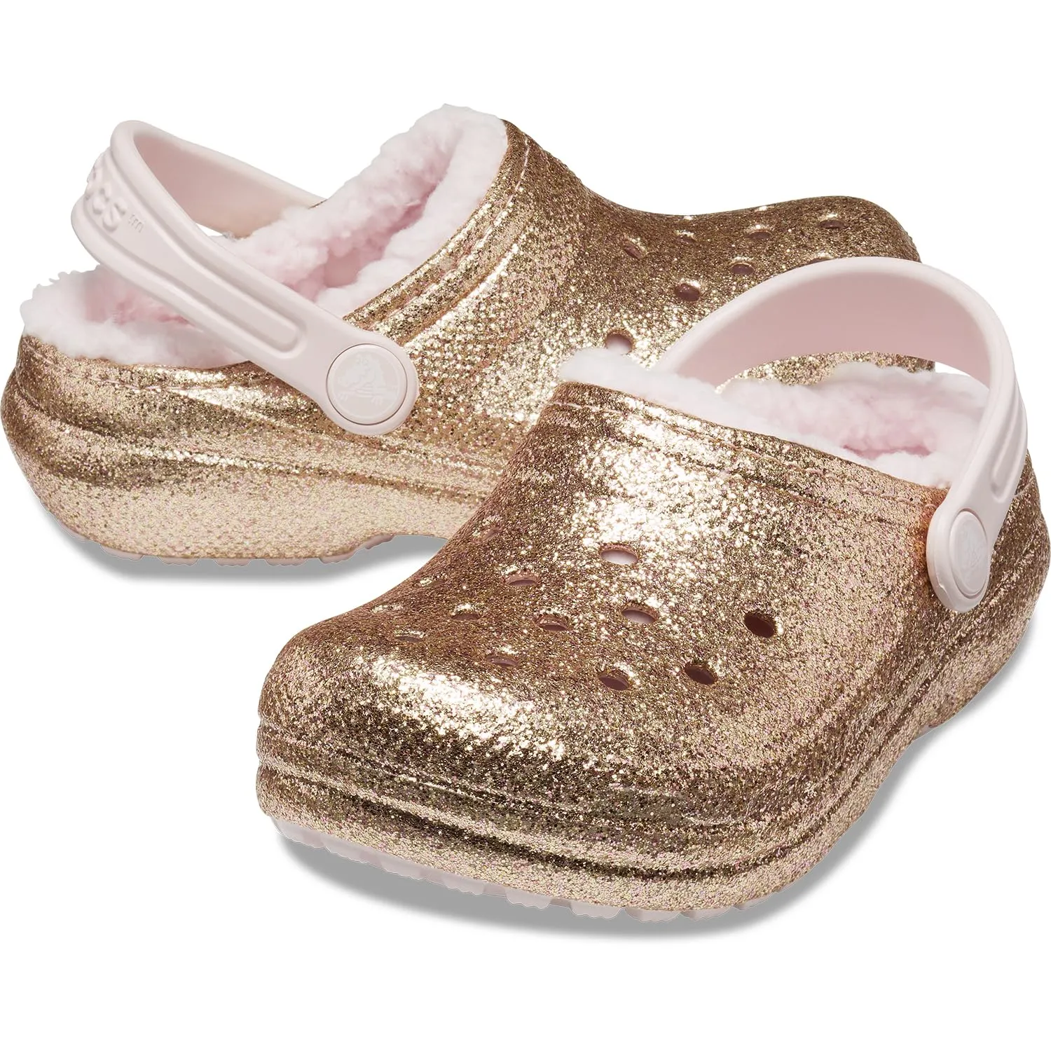 Crocs 207462-2UB Sandali Gold Barely Pink, 34 EU - immagine 6