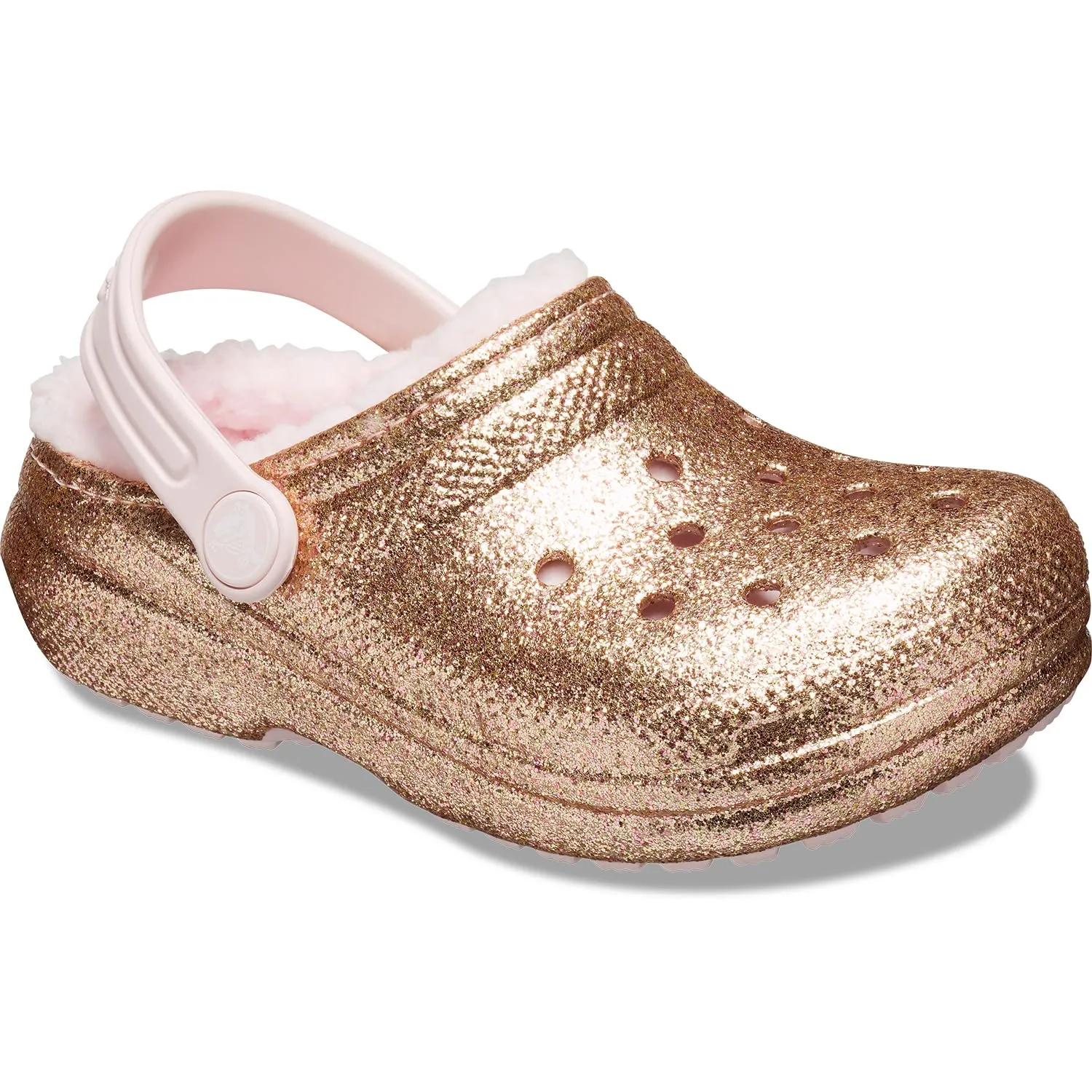 Crocs 207462-2UB Sandali Gold Barely Pink, 34 EU - immagine 7