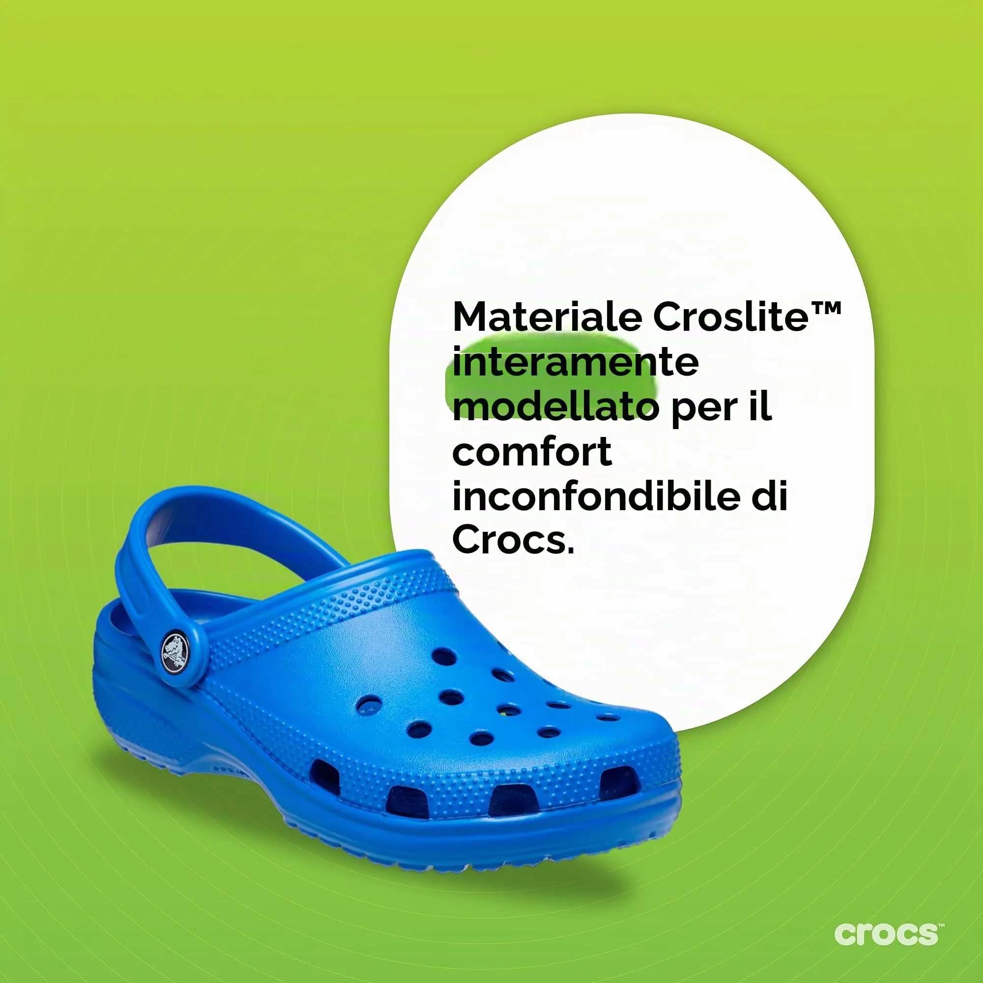 Crocs Classic Clog - Blue Bolt - 36-37 EU - immagine 8