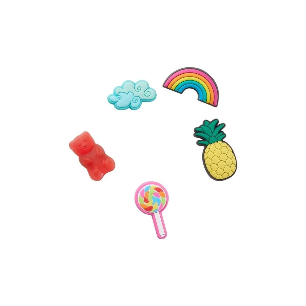 Crocs Jibbitz Happy Candy Shoe Decorations, 5 Pieces - immagine 1
