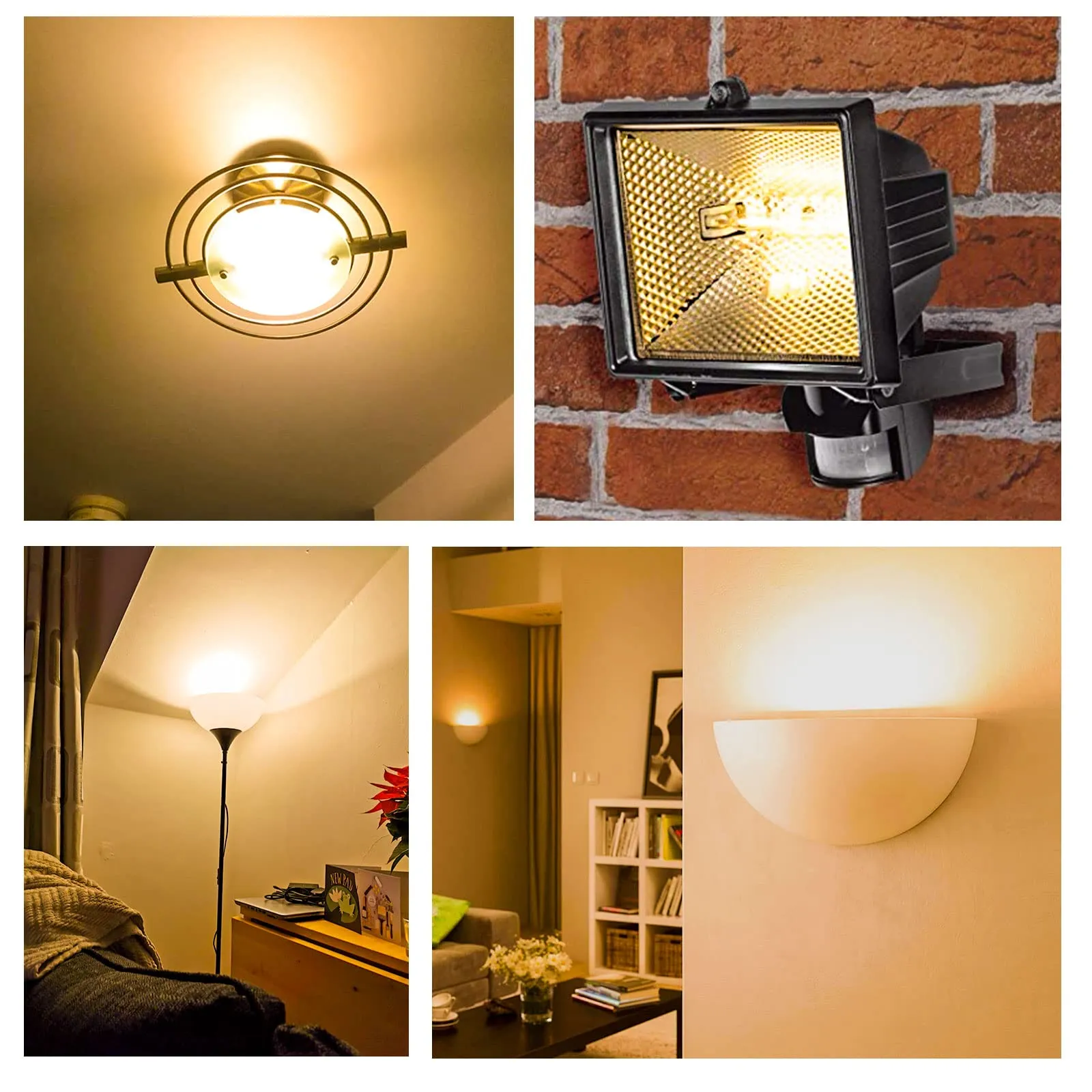 Caldarax Lampadina Alogena R7s 78mm 100W Dimmerabile, 230V, Bianco Caldo 2700K, 1500LM, 6 Pezzi - immagine 8