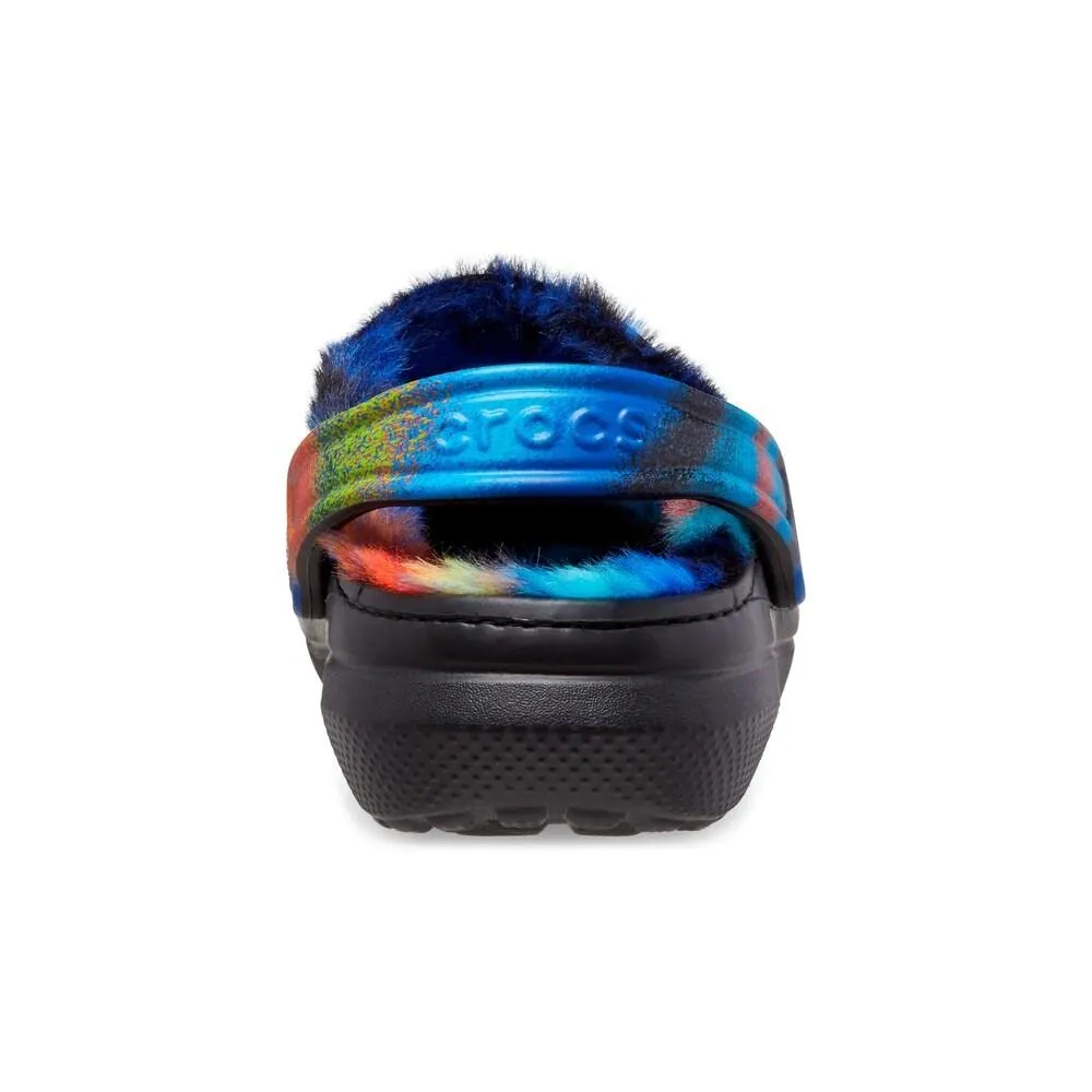 Crocs Zoccoli Classici Foderati per Bambini, Nero/Multicolore, 4 Toddler - immagine 8