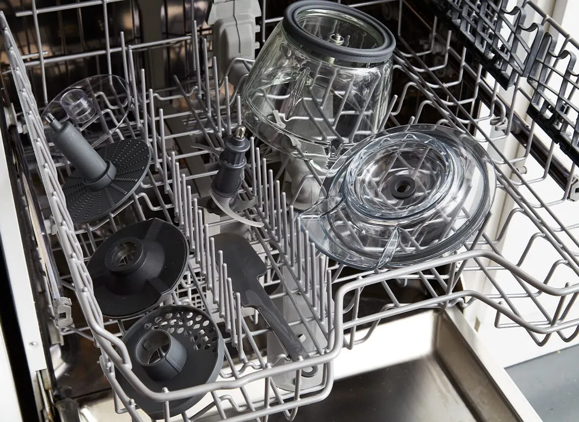 Kenwood EasyChop+ CHP62.400SI Tritatutto con Quad Blade, Ciotola in Vetro 600ml, 500W, Silver - immagine 8