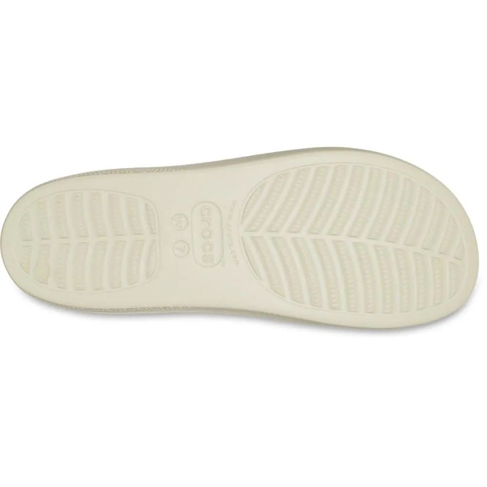 Crocs Donna Classic Platform Slide Ciabatta, Bone/Multi, 39/40 EU - immagine 8