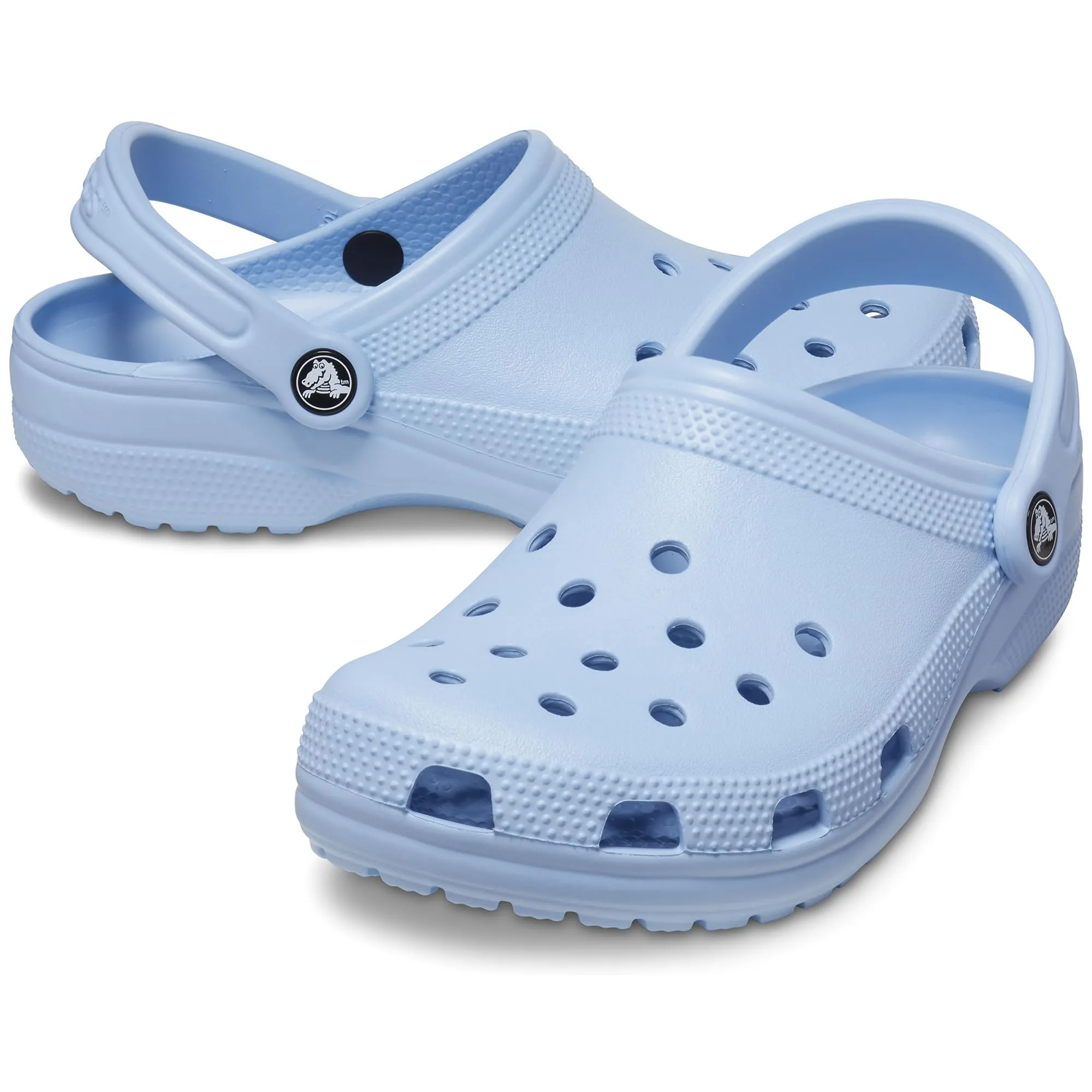 Crocs Zoccoli Classici Foderati per Bambini, Calcite Blu, 19 EU - immagine 6