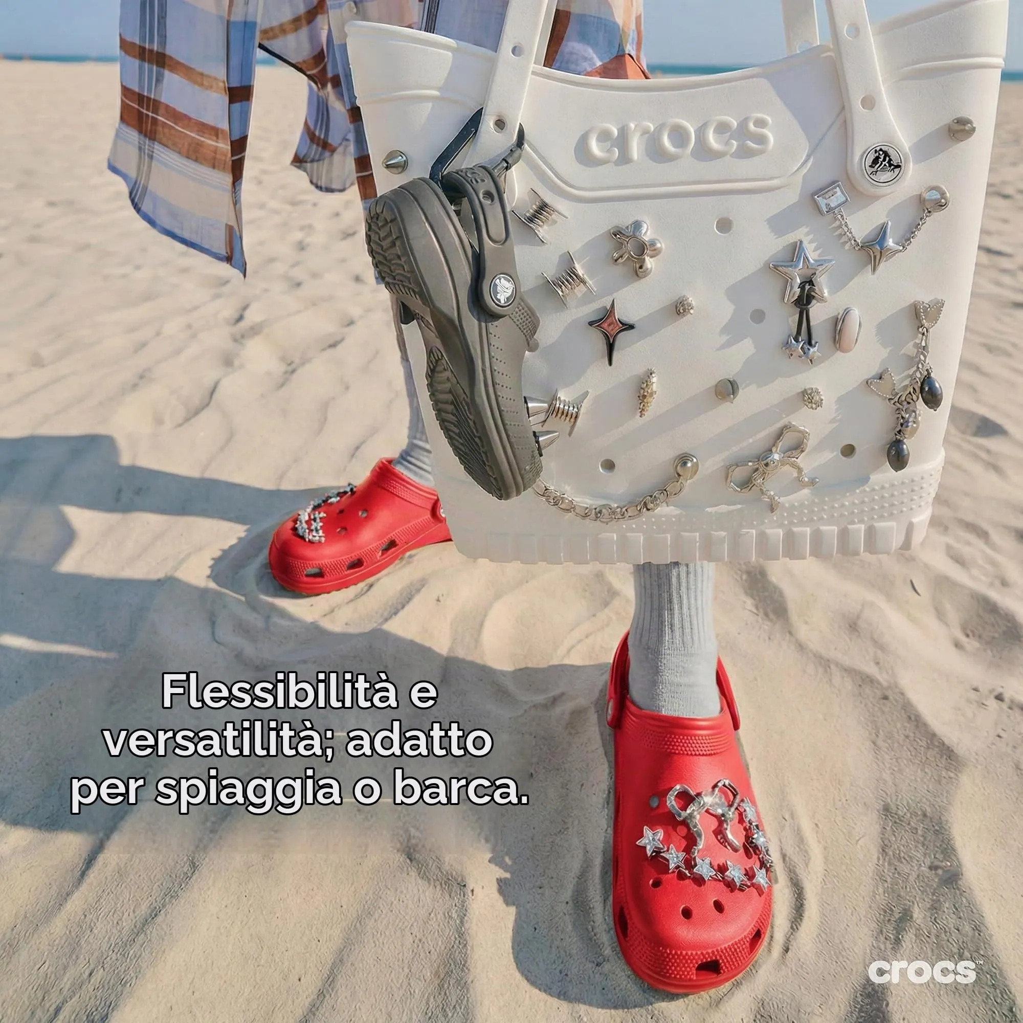 Crocs Classic Clog Varsity Red 43-44 EU - immagine 5
