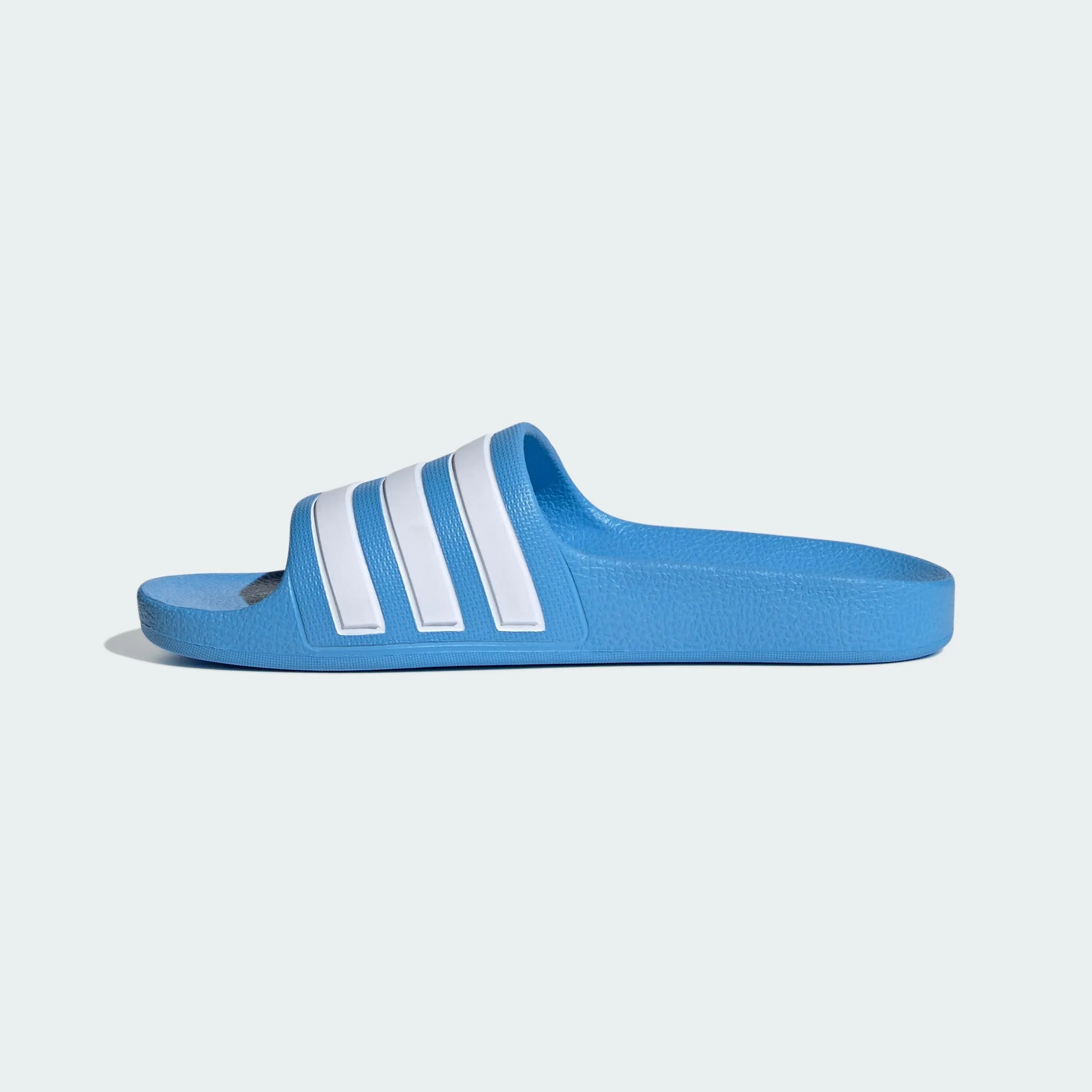 adidas Adilette Aqua Slides Kids, Blue Burst / Cloud White / Blue Burst, 35.5 EU - immagine 2