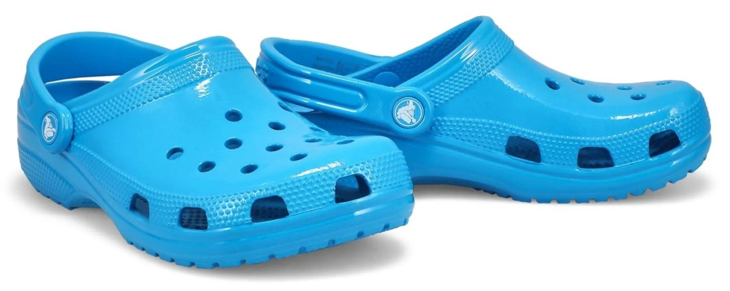 Crocs Classic Neon HL Clog, Neon Ocean, 37/38 EU - immagine 3