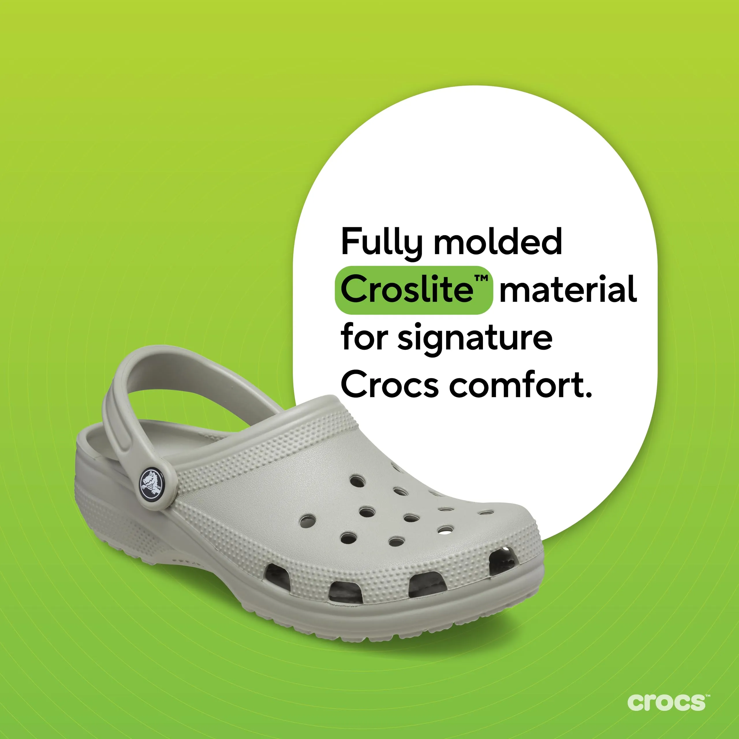 Crocs Classic Clog - Elephant - 39-40 EU - immagine 9