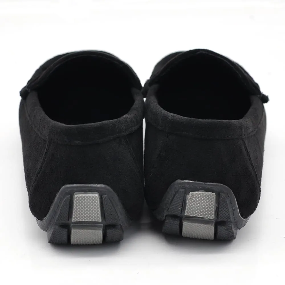 IF Mocassini Donna in Camoscio Sintetico Slip On FT245 Nero 38 - immagine 5